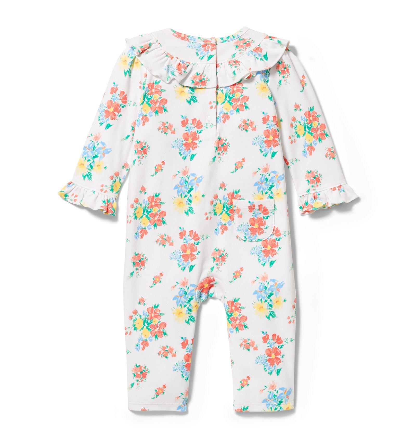 Floral Ruffle 1-Piece image number 1