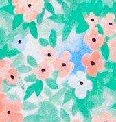 Ditsy Floral Smocked Swimsuit image number 2