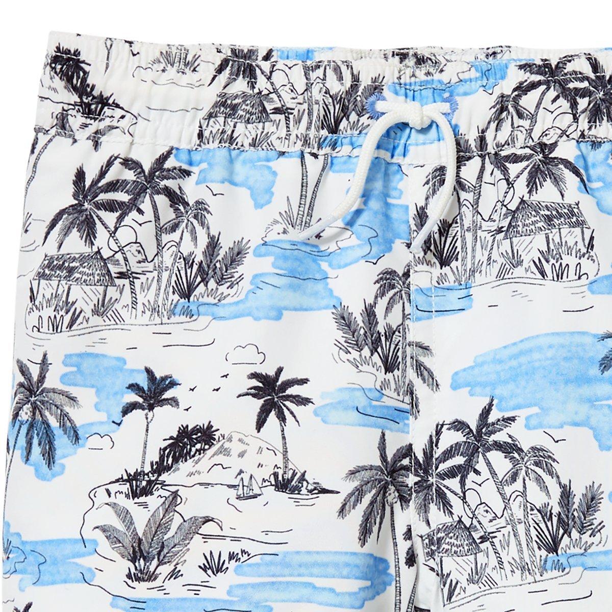 Palm Print Swim Short image number 2