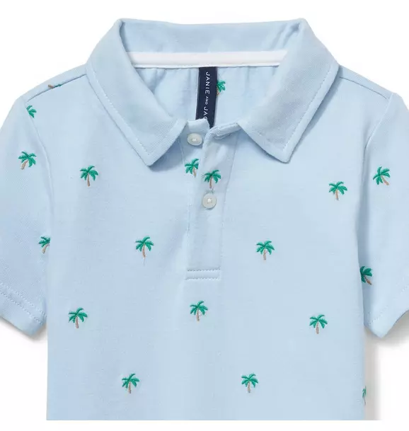Palm Pique Polo image number 2