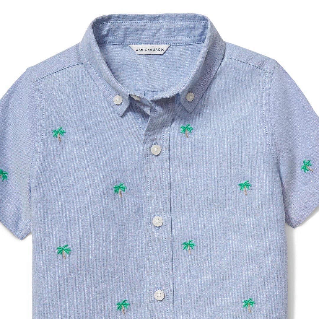 Palm Oxford Short Sleeve Shirt image number 3