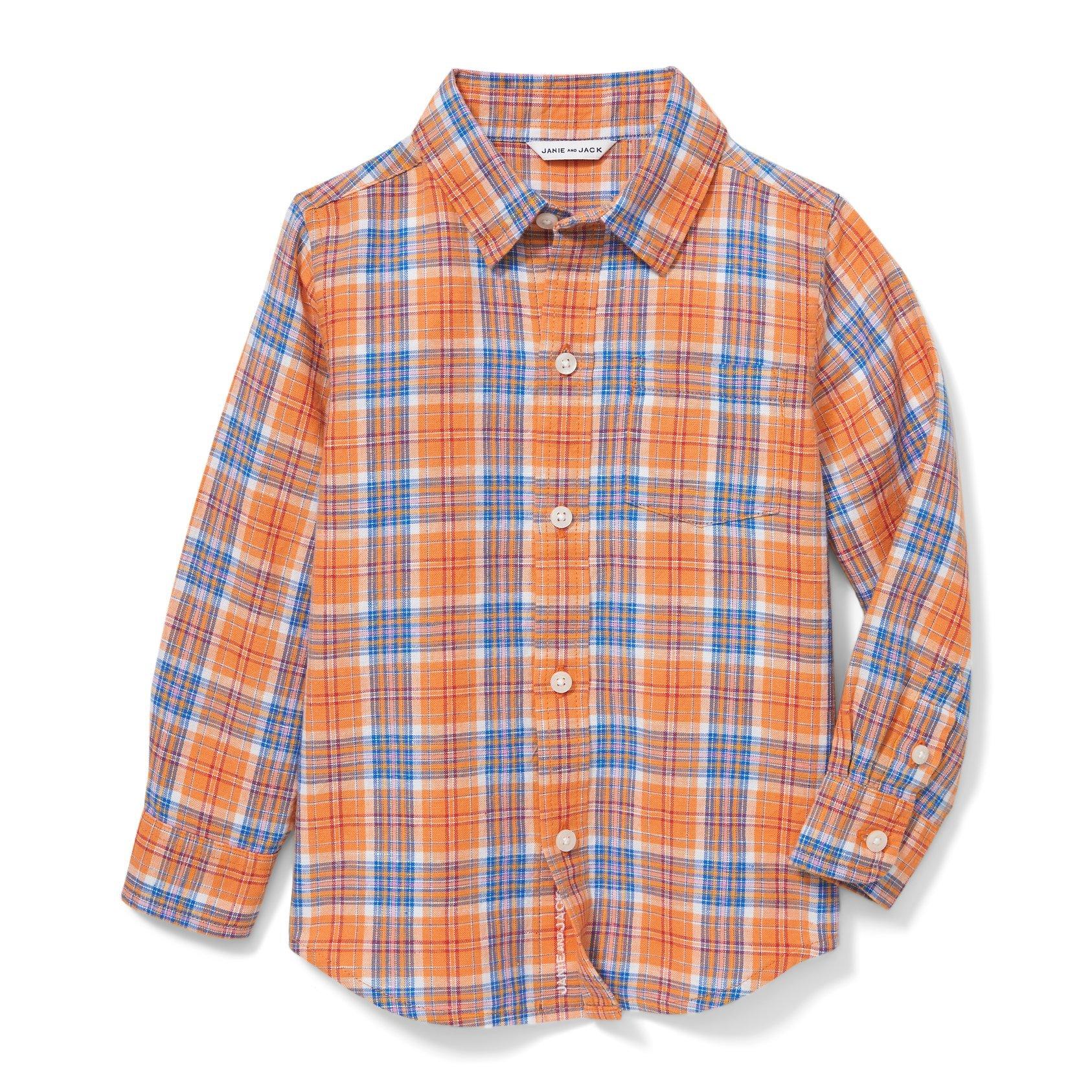 Plaid Linen Shirt image number 0