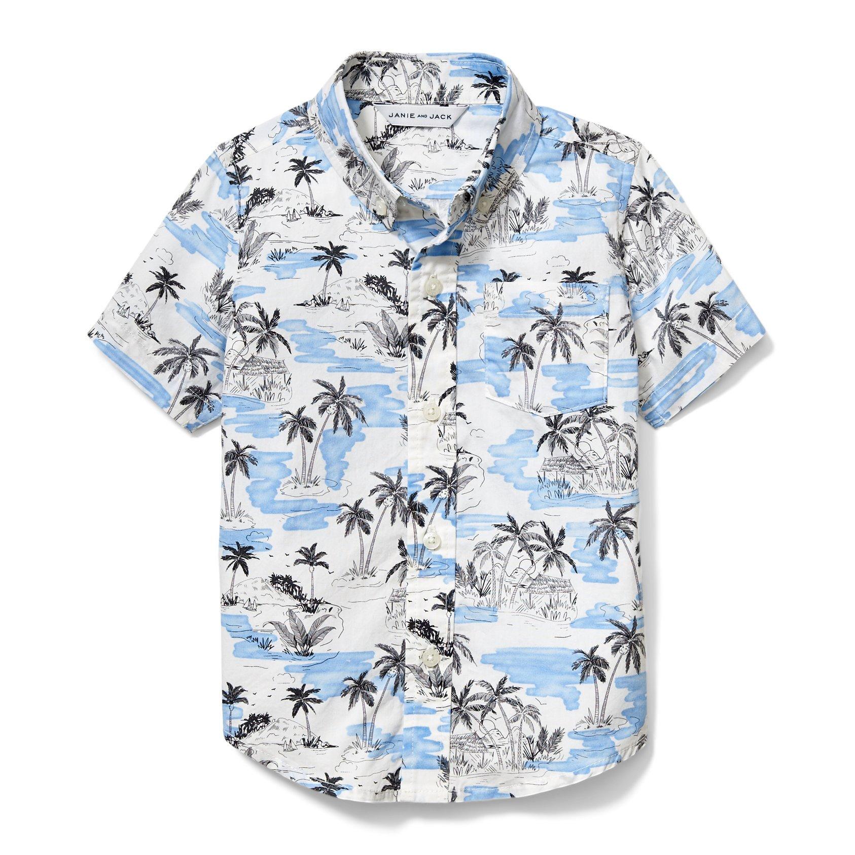 Palm Print Shirt image number 0