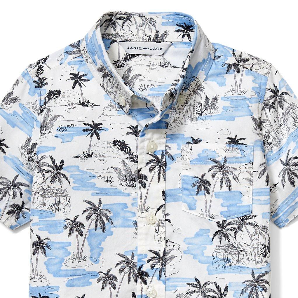 Palm Print Shirt image number 2