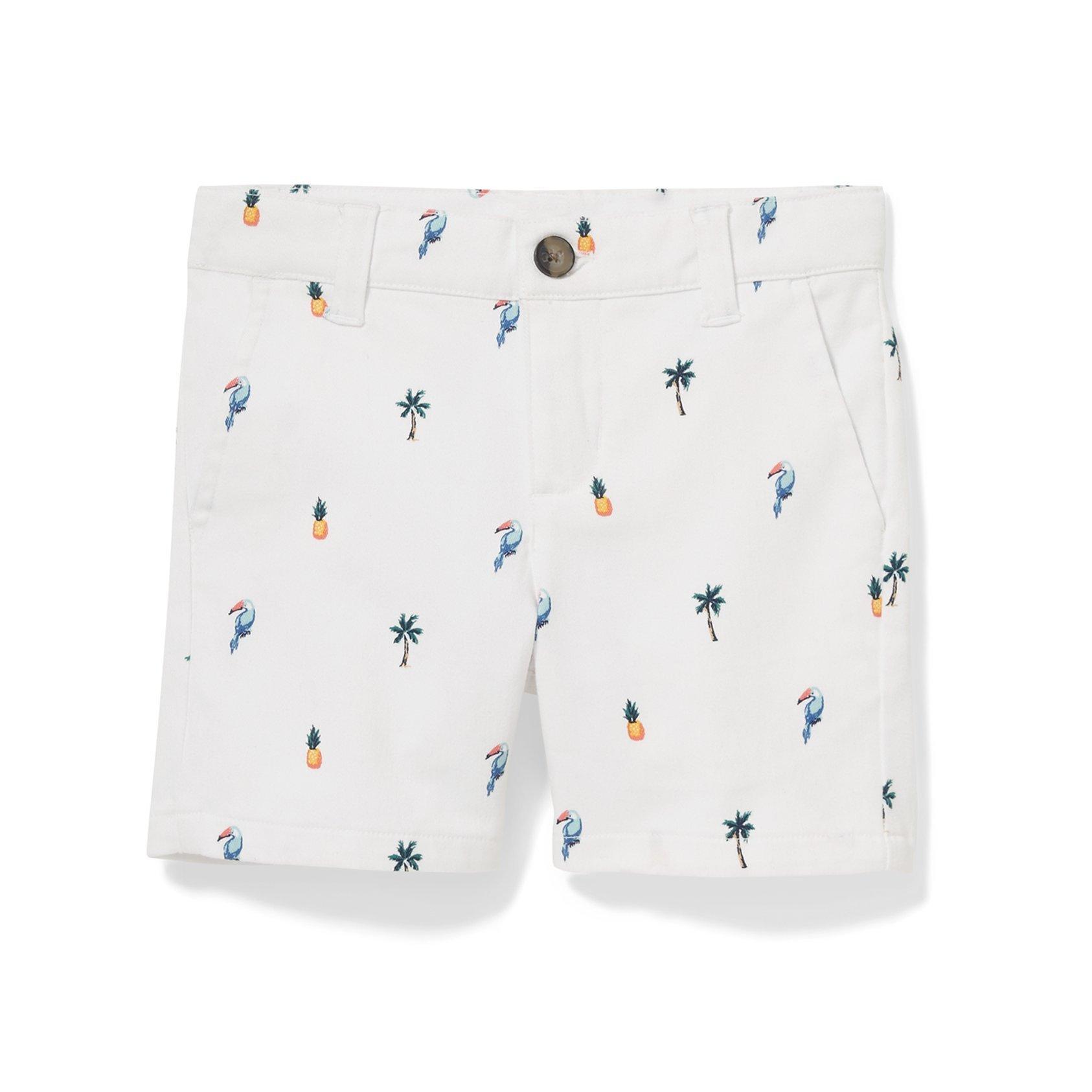 Tropical Print Twill Short image number 0