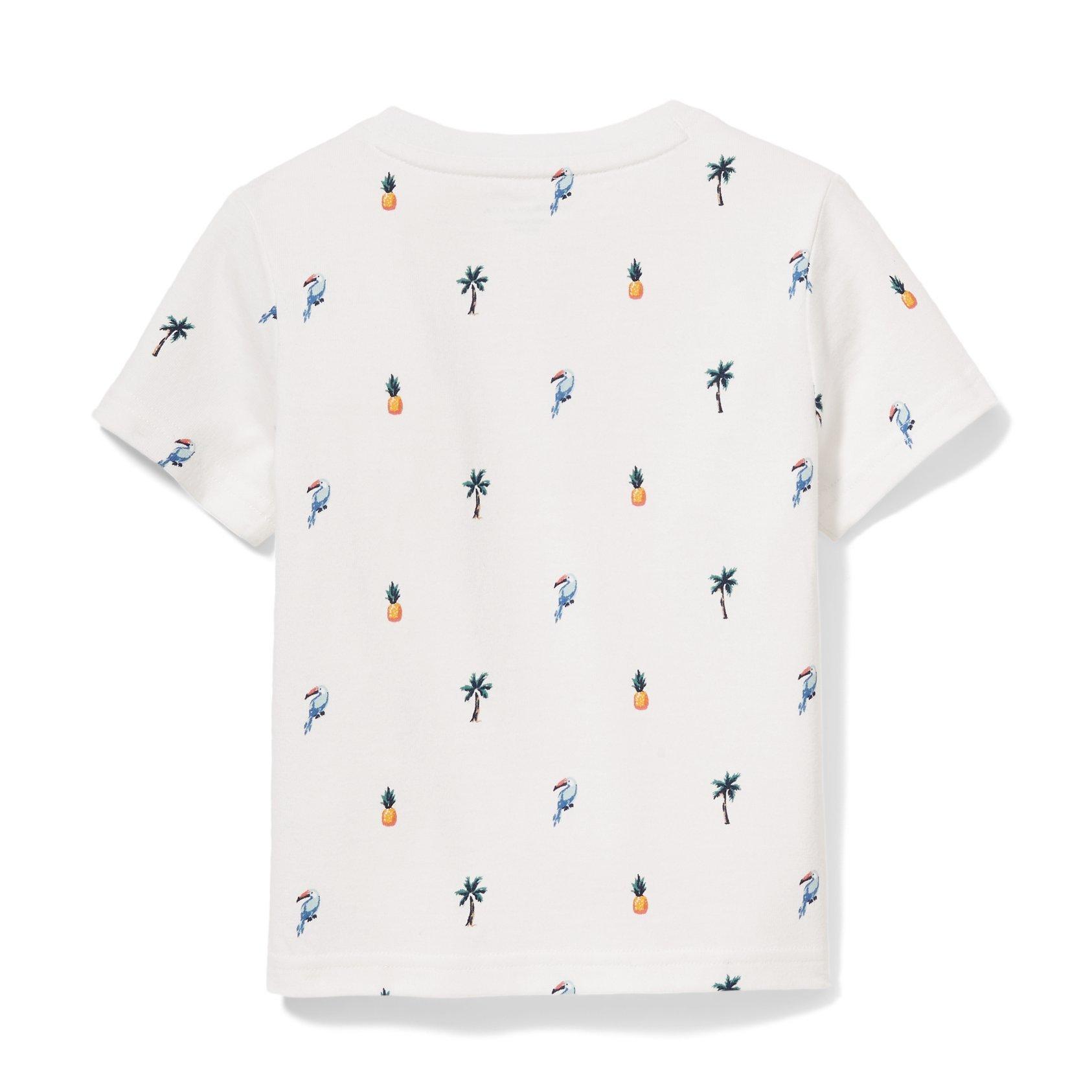 Tropical Print Tee image number 2