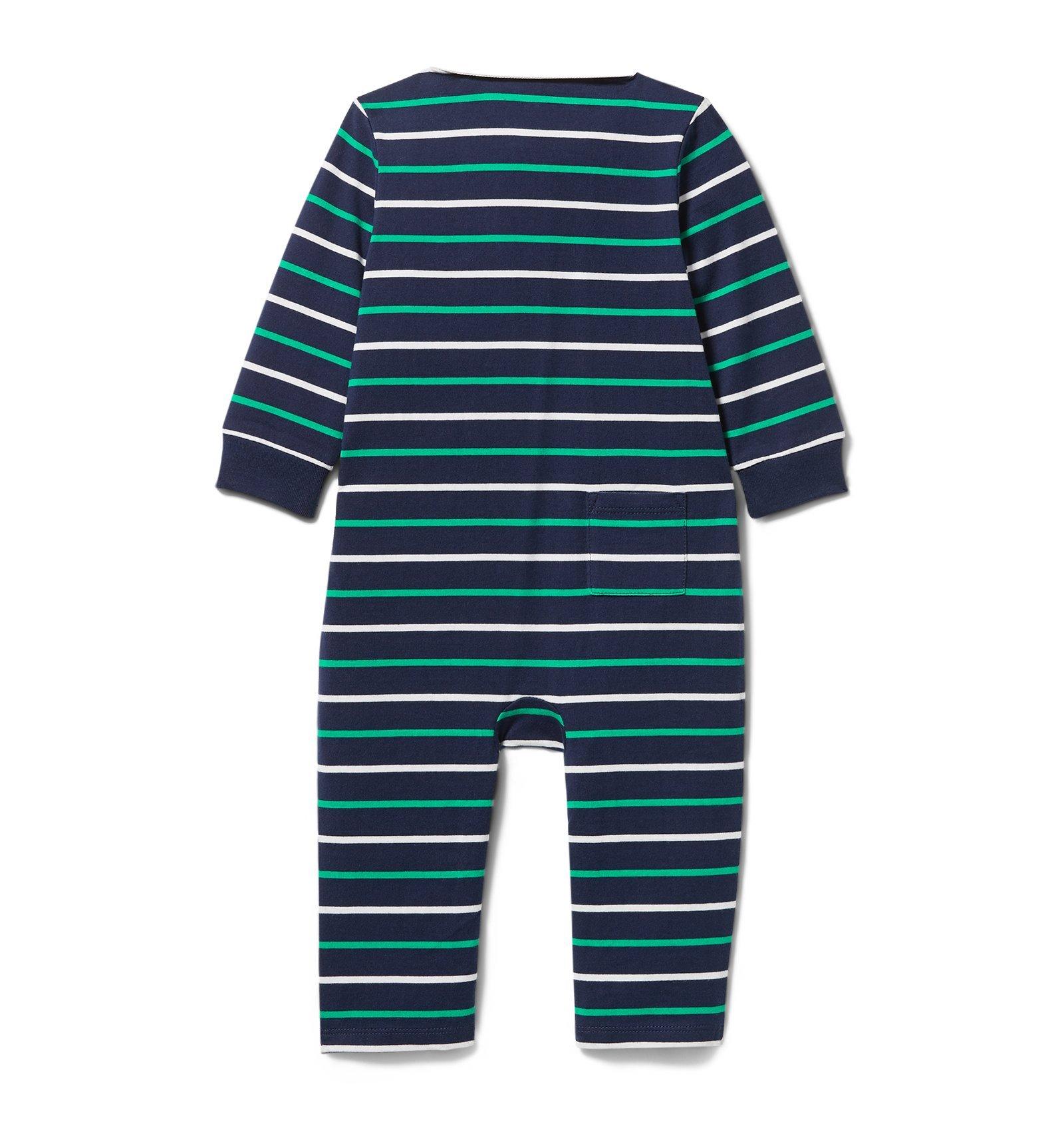 Stripe Polo 1-Piece image number 1