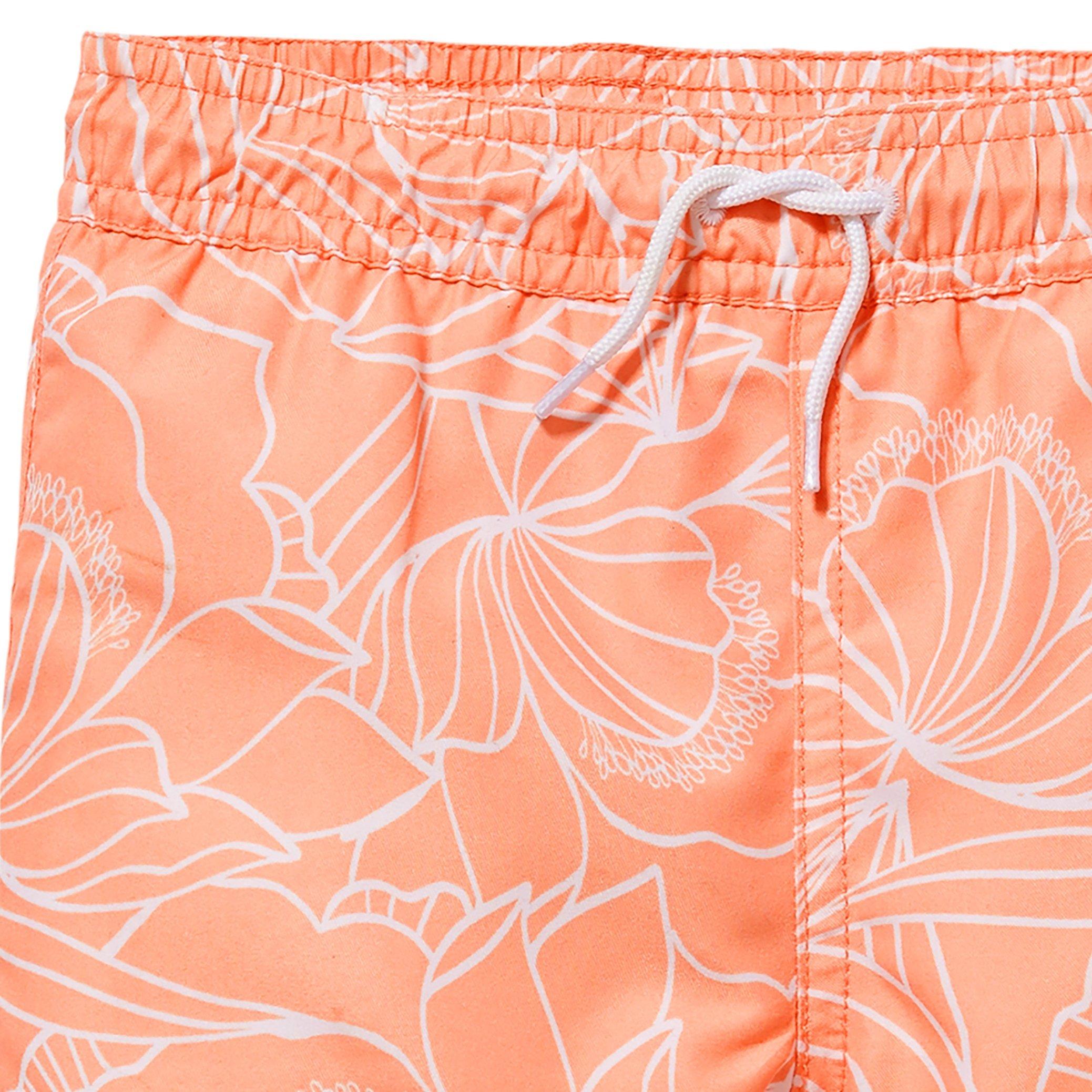 Hibiscus Print Swim Trunk image number 2