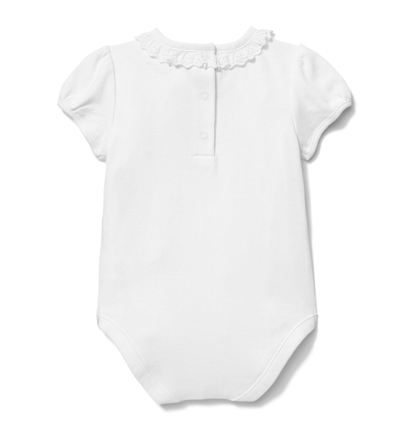 Eyelet Trim Bodysuit image number 2