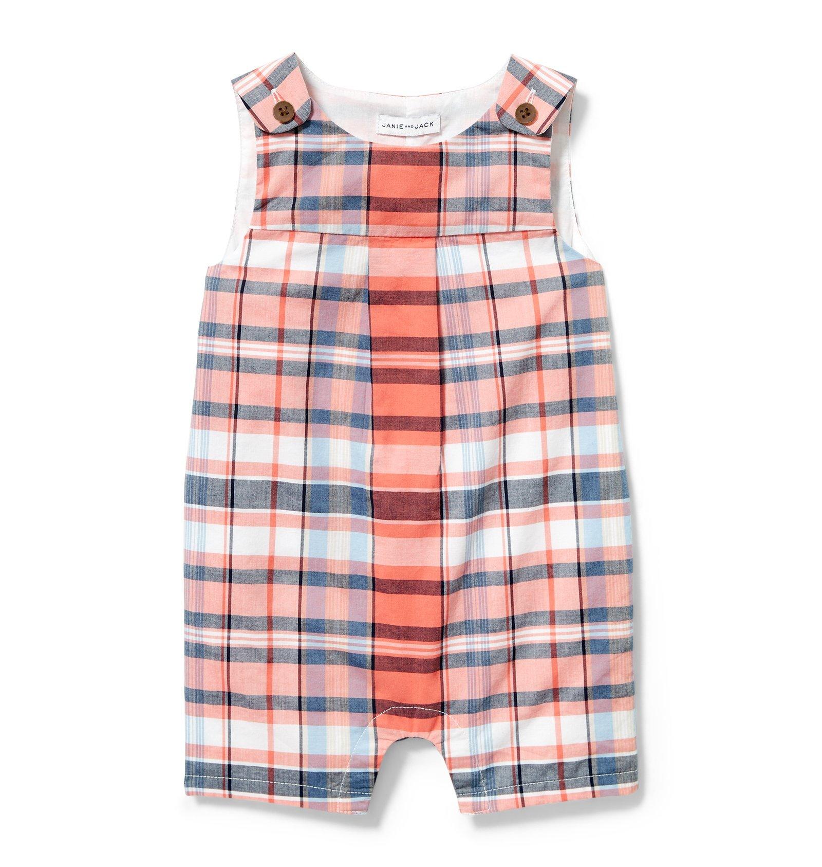 Plaid Short 1-Piece image number 0