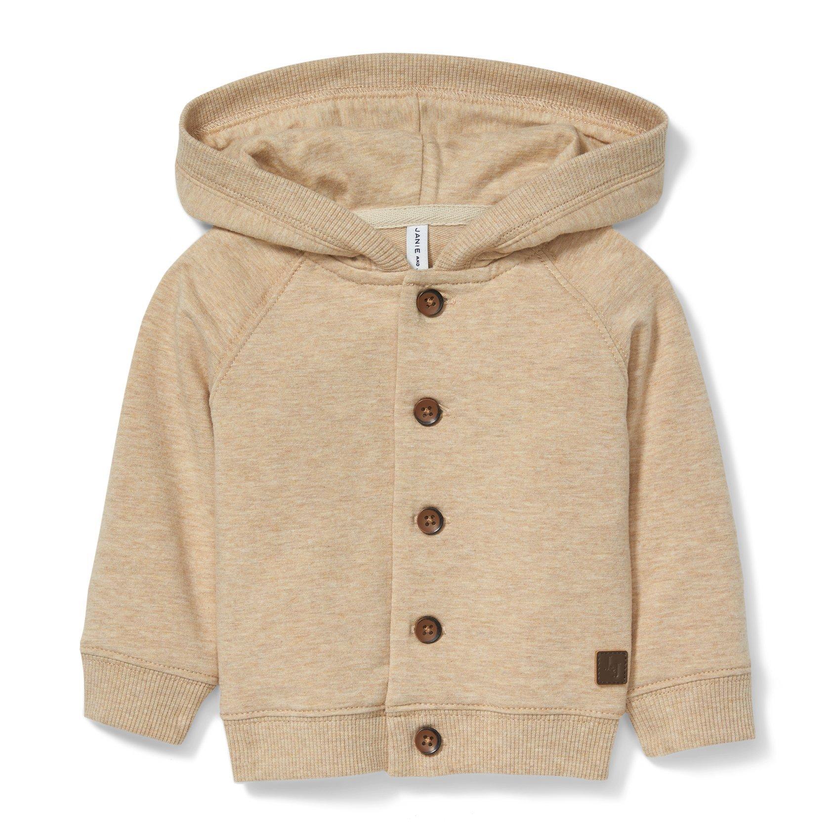 Wood Button Hoodie image number 0