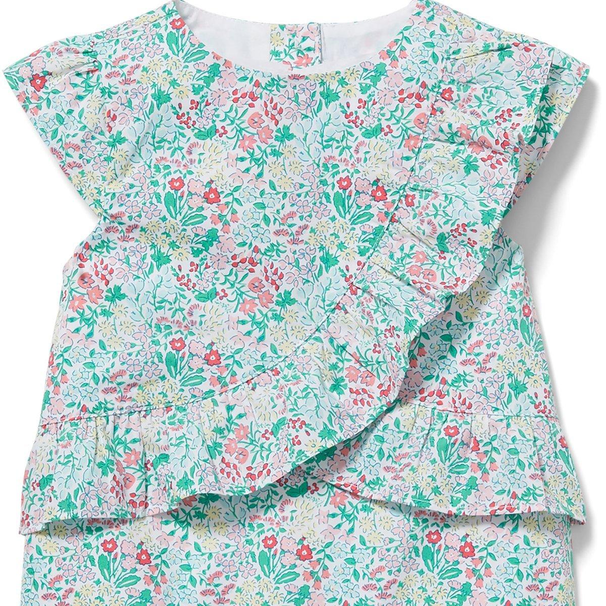 Baby Mini Floral Ruffle Romper image number 2