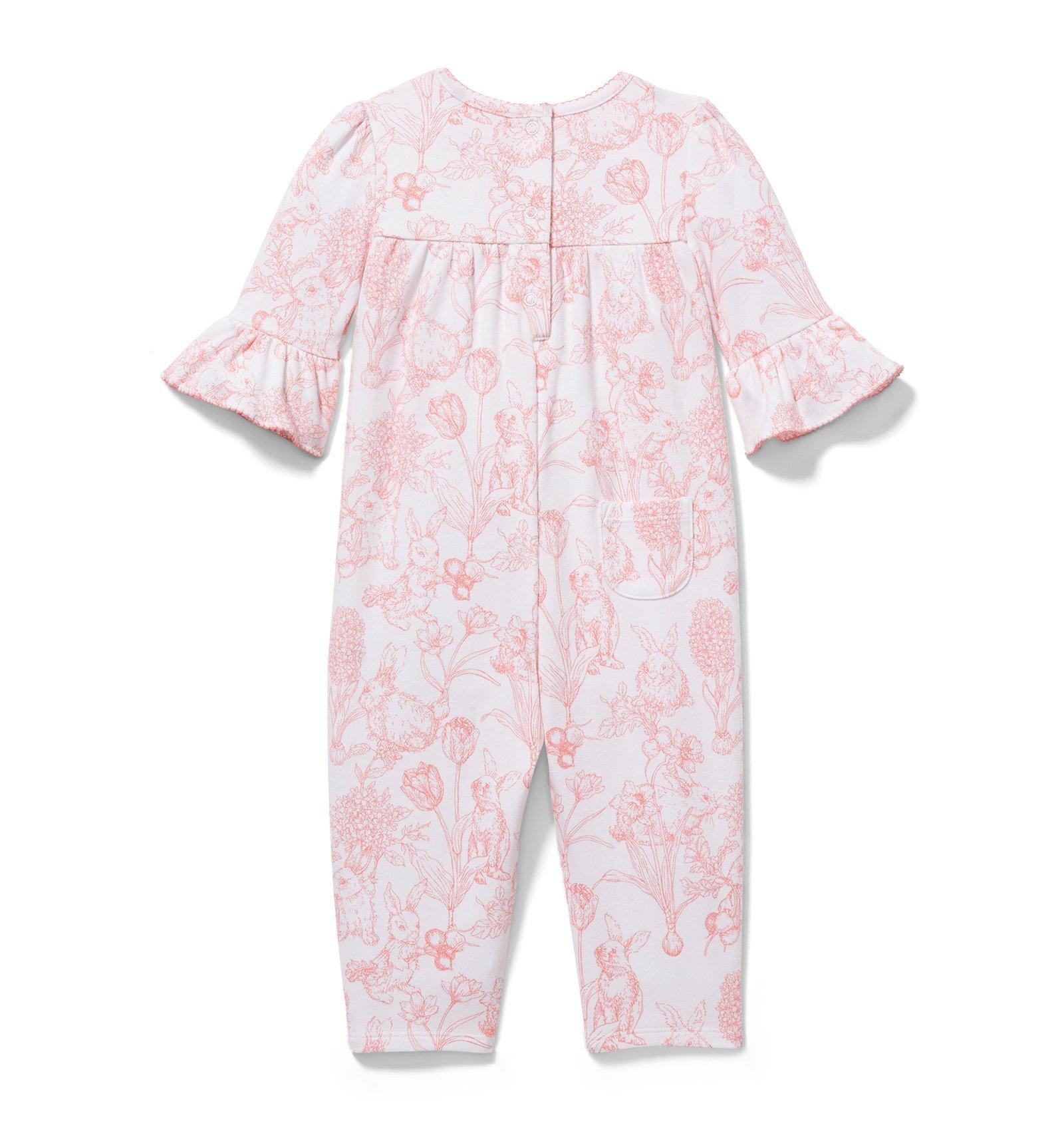 Rabbit Toile Print 1-Piece image number 2