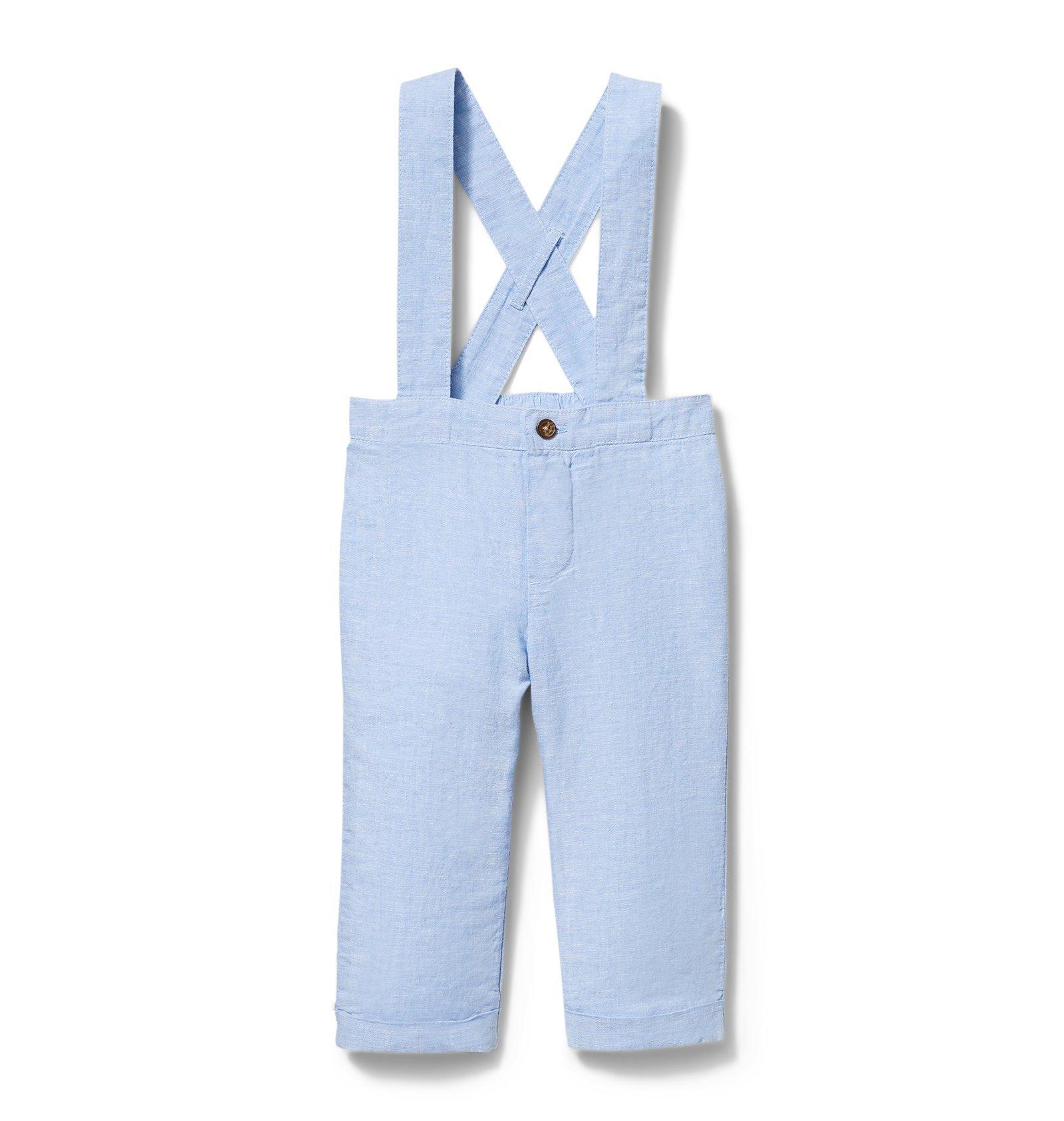Linen Suspender Pant image number 0
