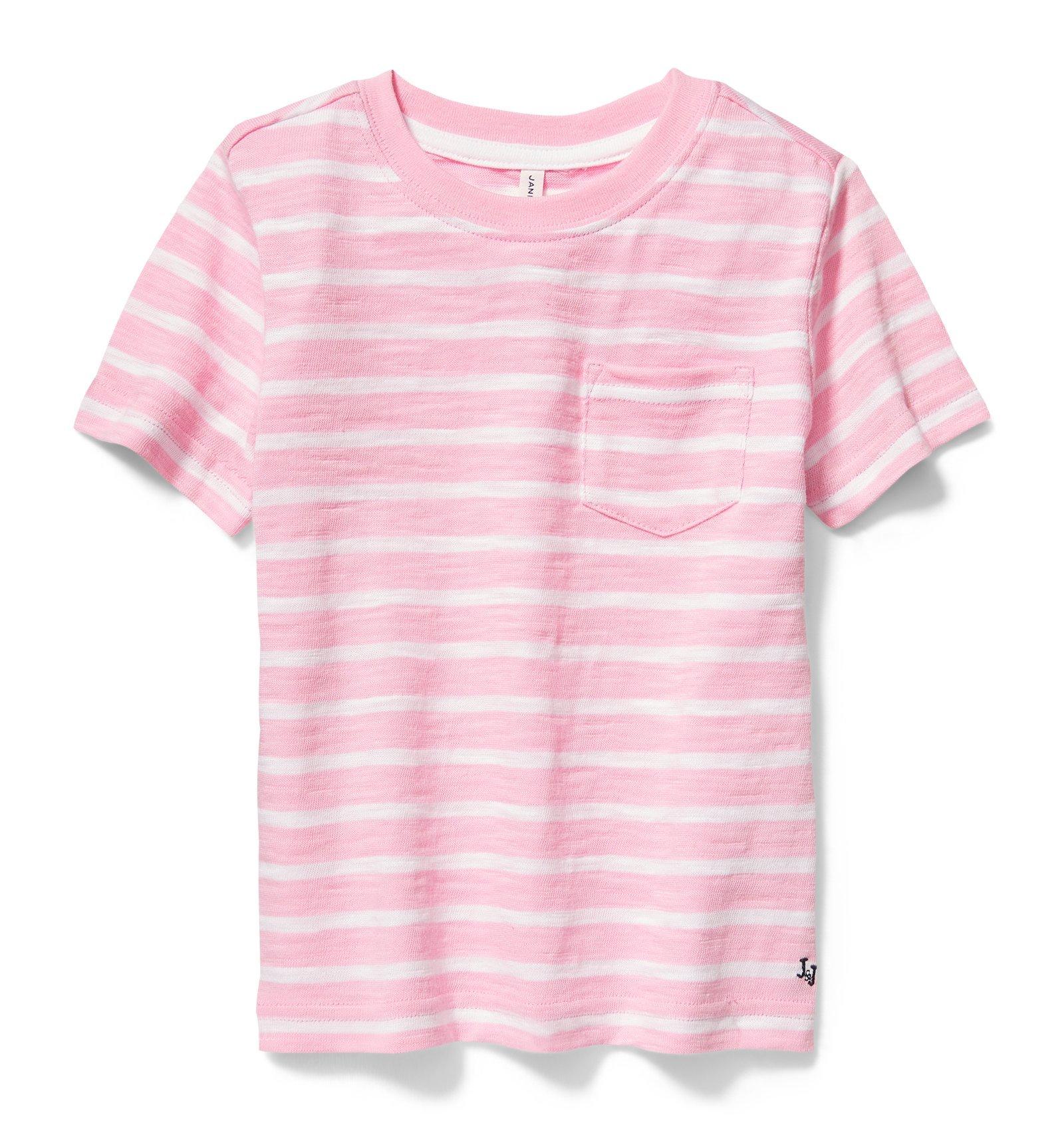 Striped Slub Pocket Tee image number 0