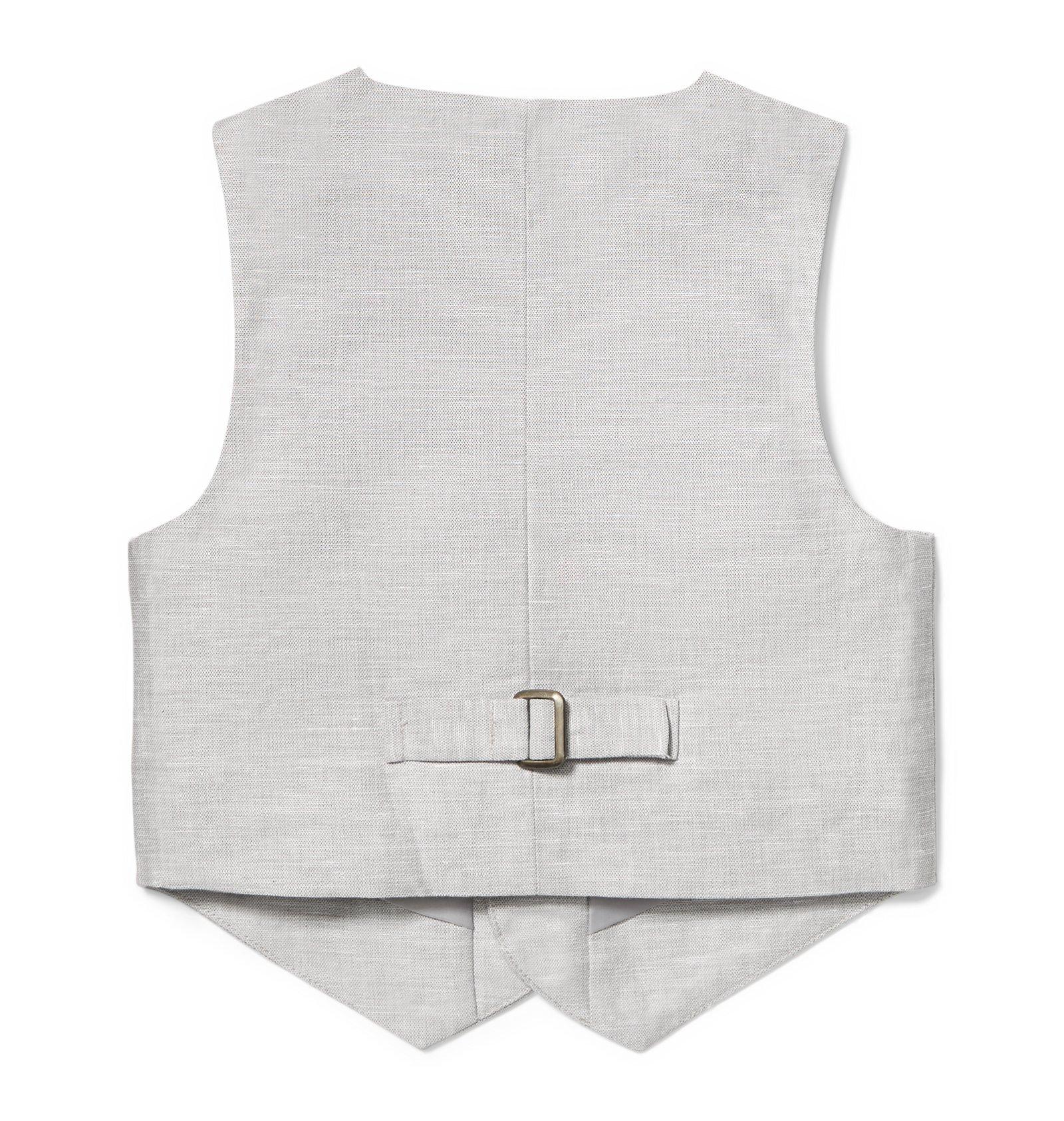 Linen Suit Vest image number 1