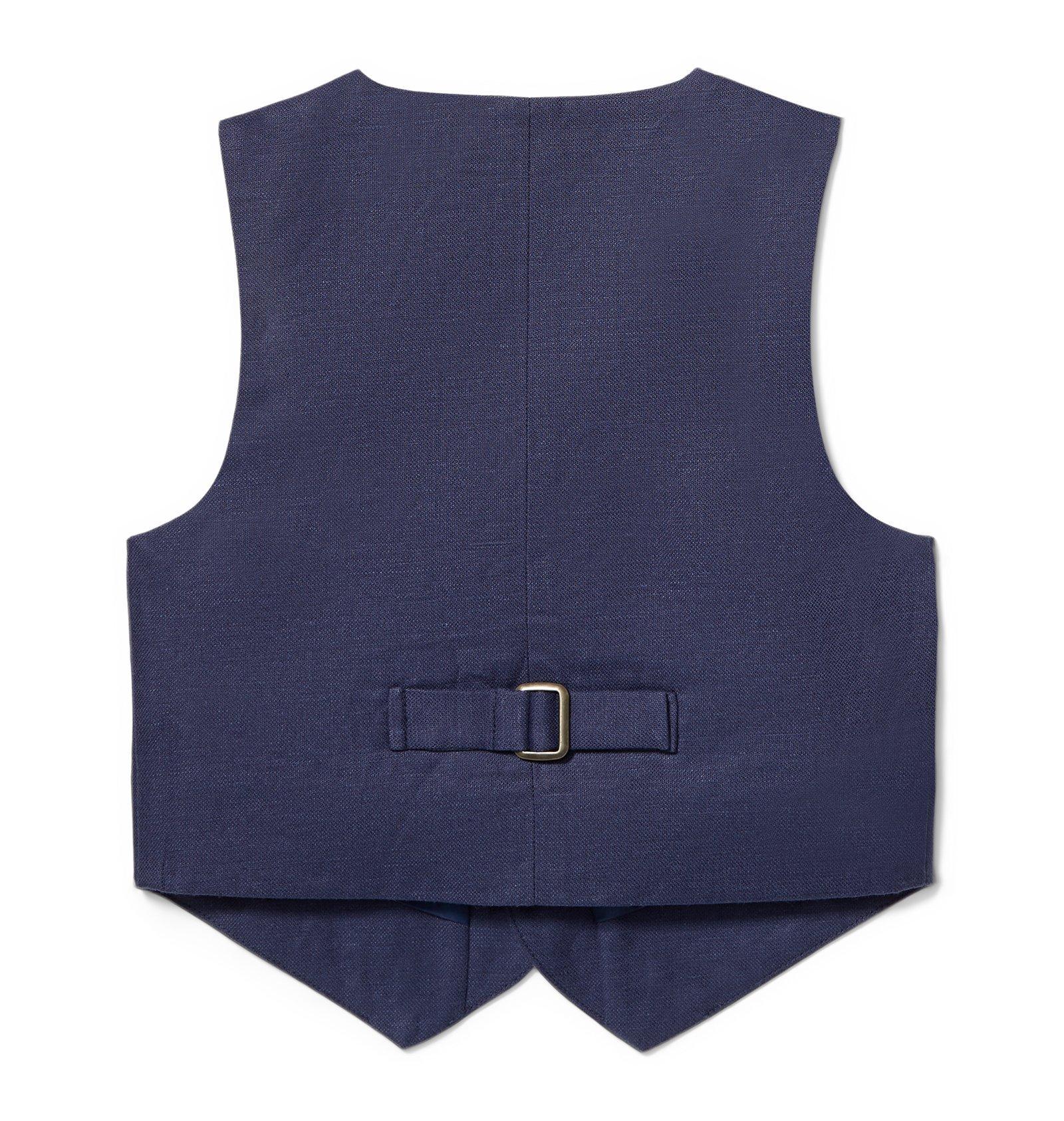 Linen Suit Vest image number 1