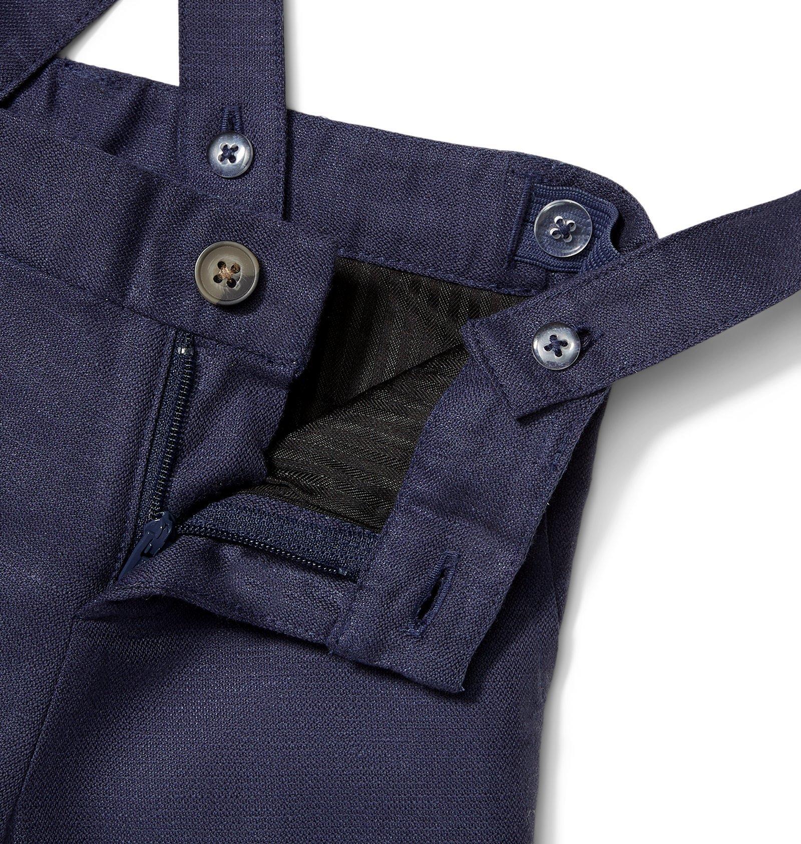 Linen Suspender Short image number 1