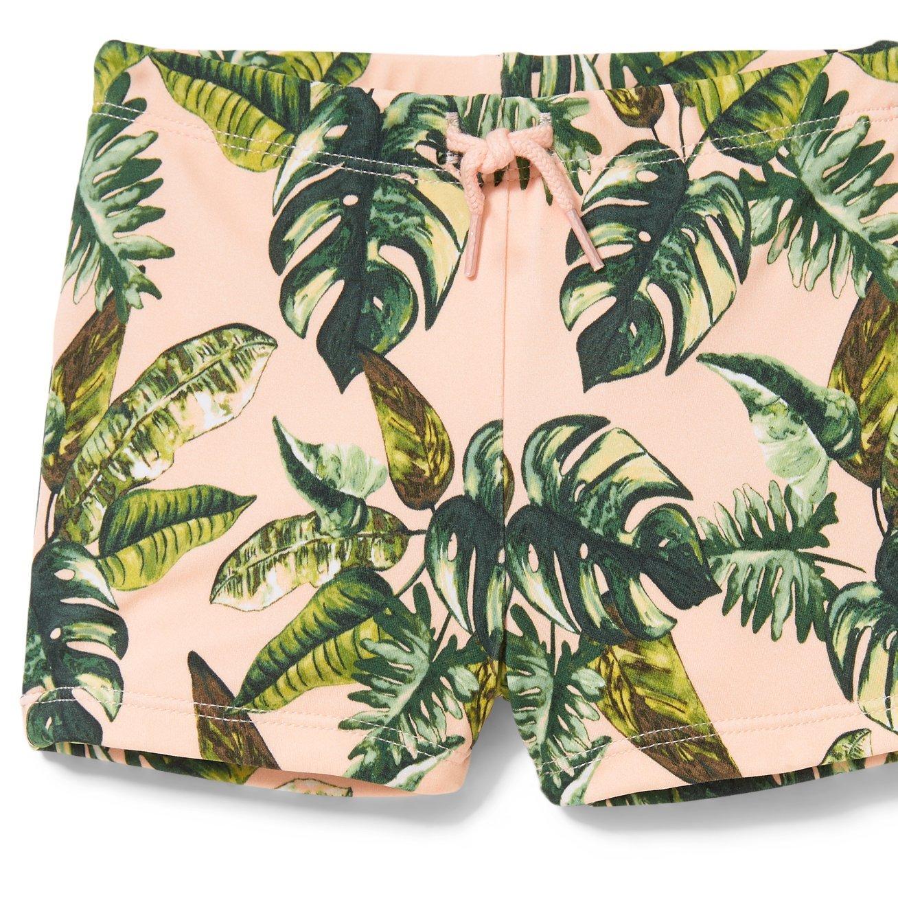 Palm Print Swim Shorts image number 1