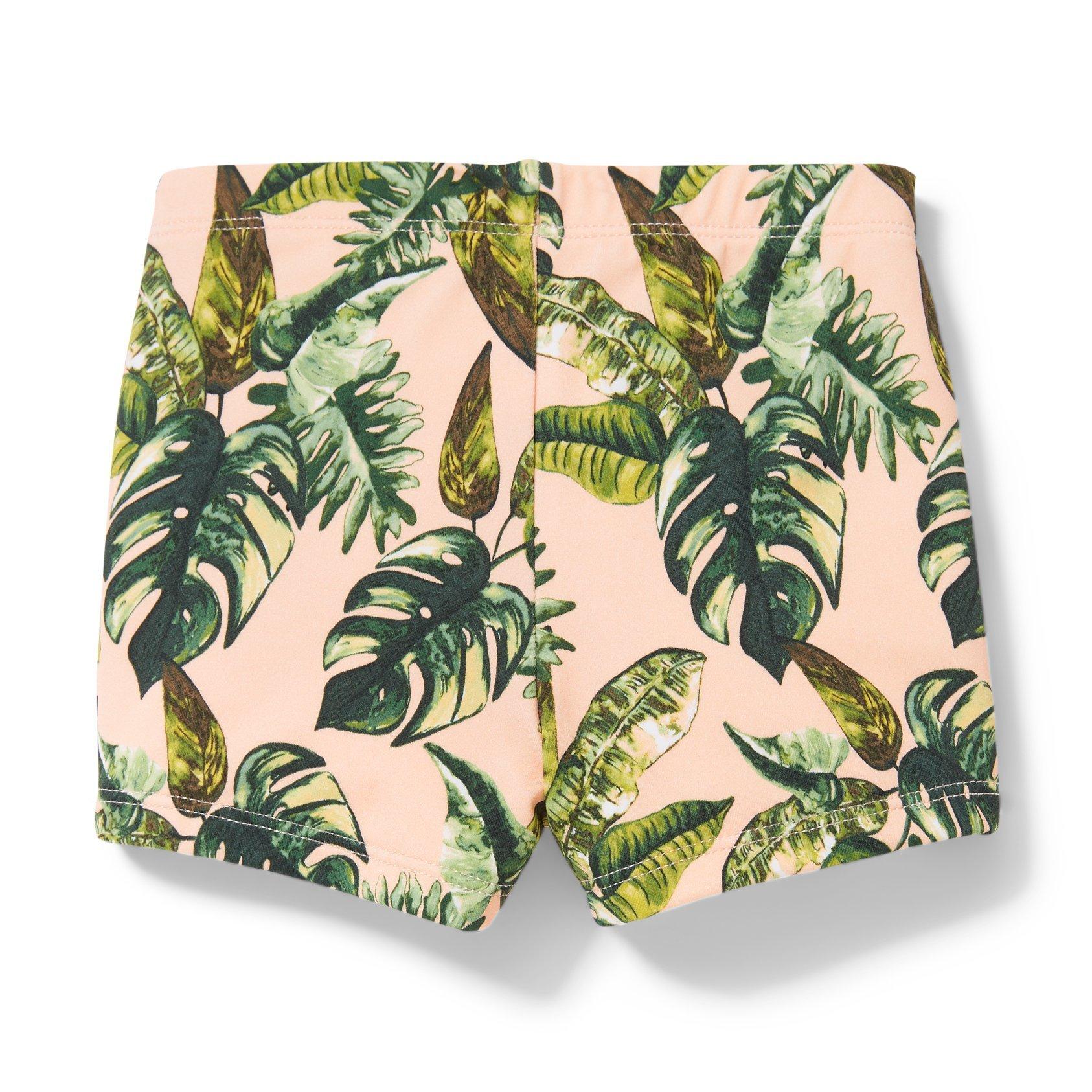Palm Print Swim Shorts image number 2