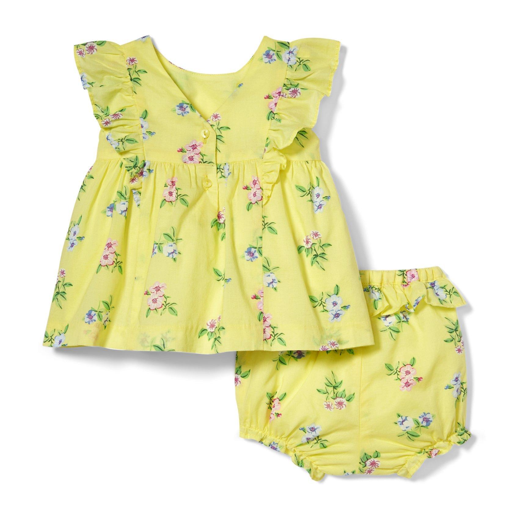 Floral Ruffle Matching Set image number 1