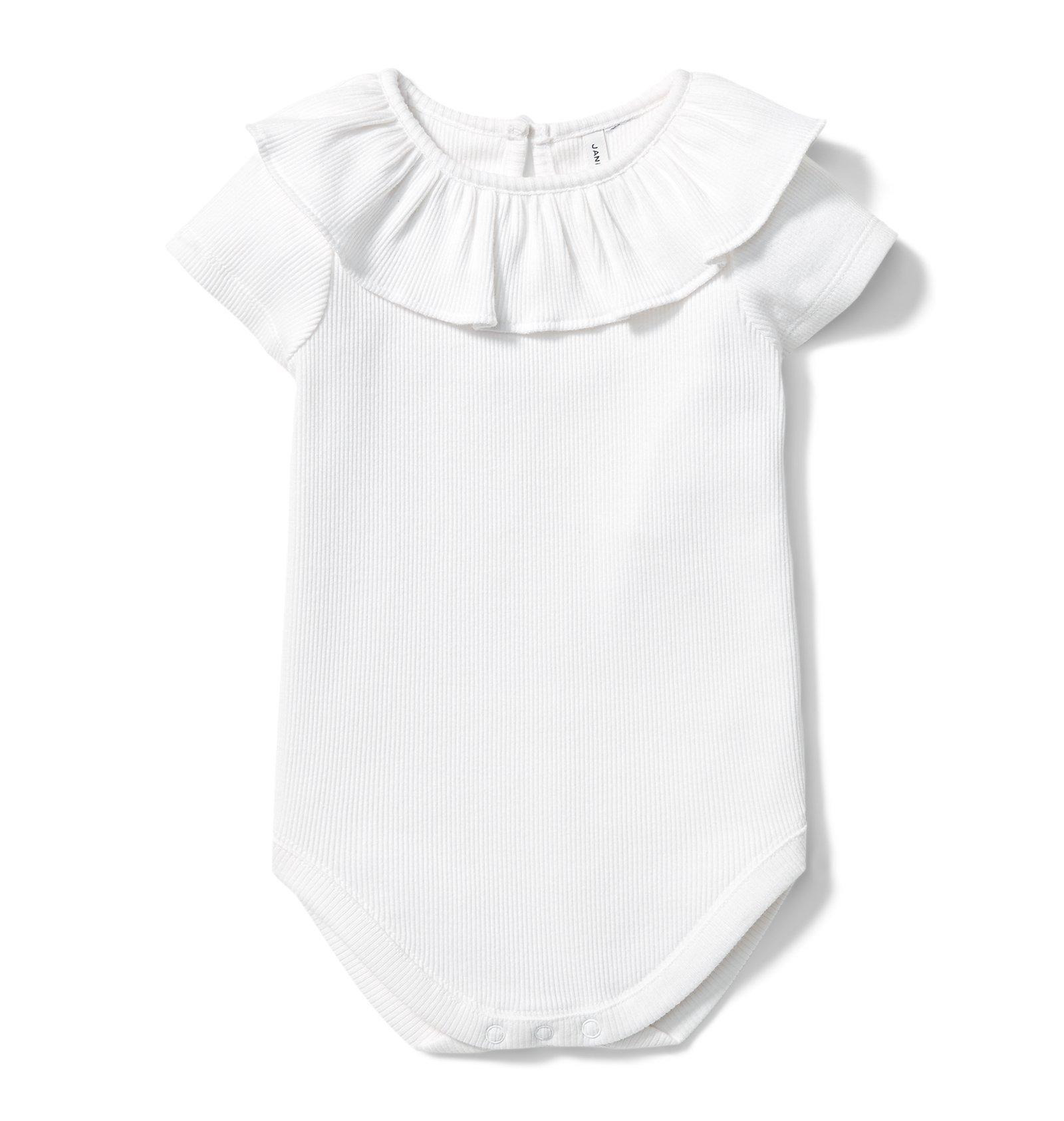 Ruffle Neck Bodysuit image number 0