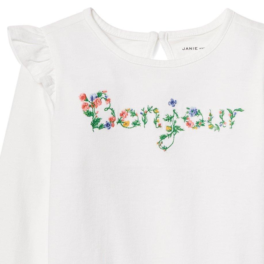 Bonjour Floral Tee image number 3