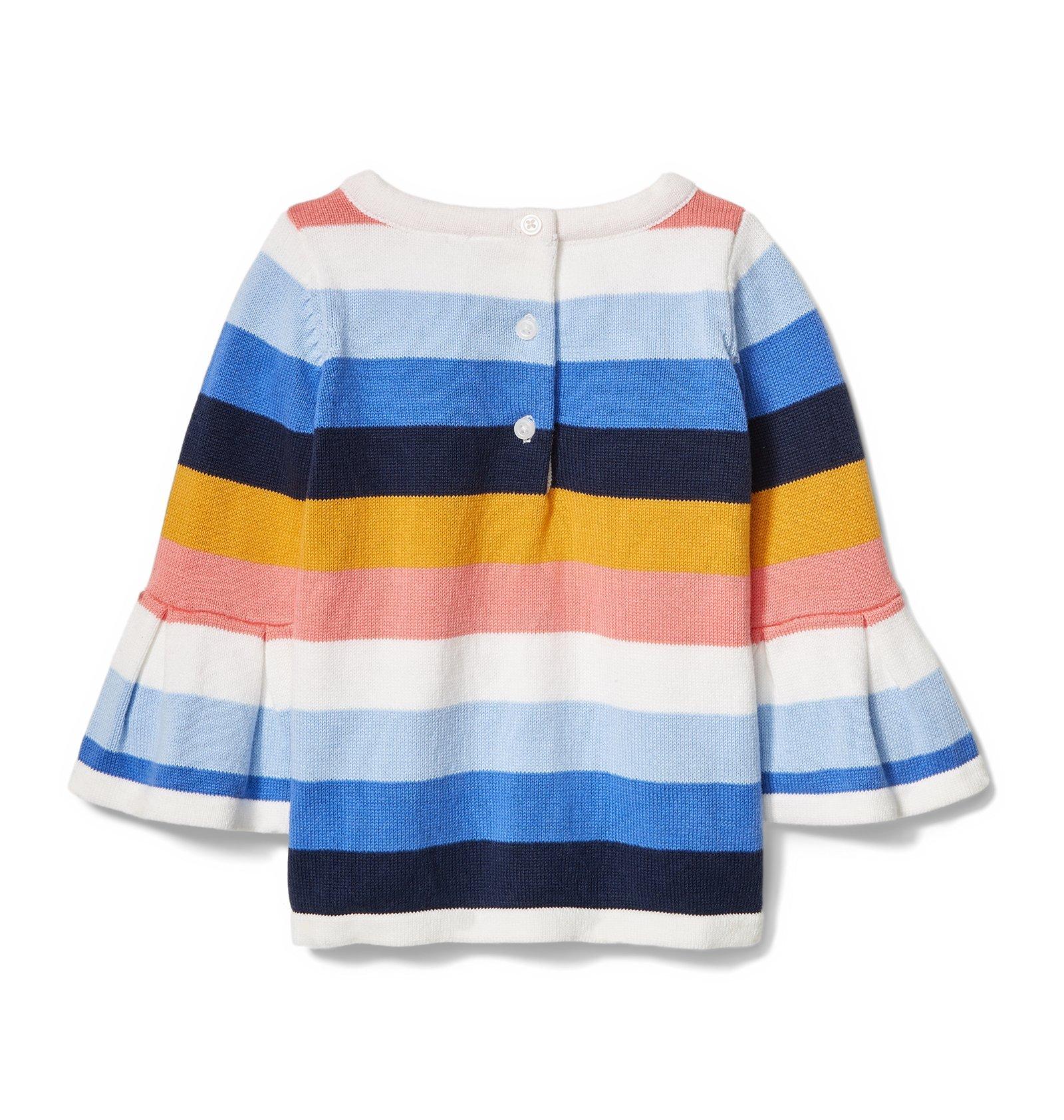 Stripe Bell Sleeve Sweater image number 1