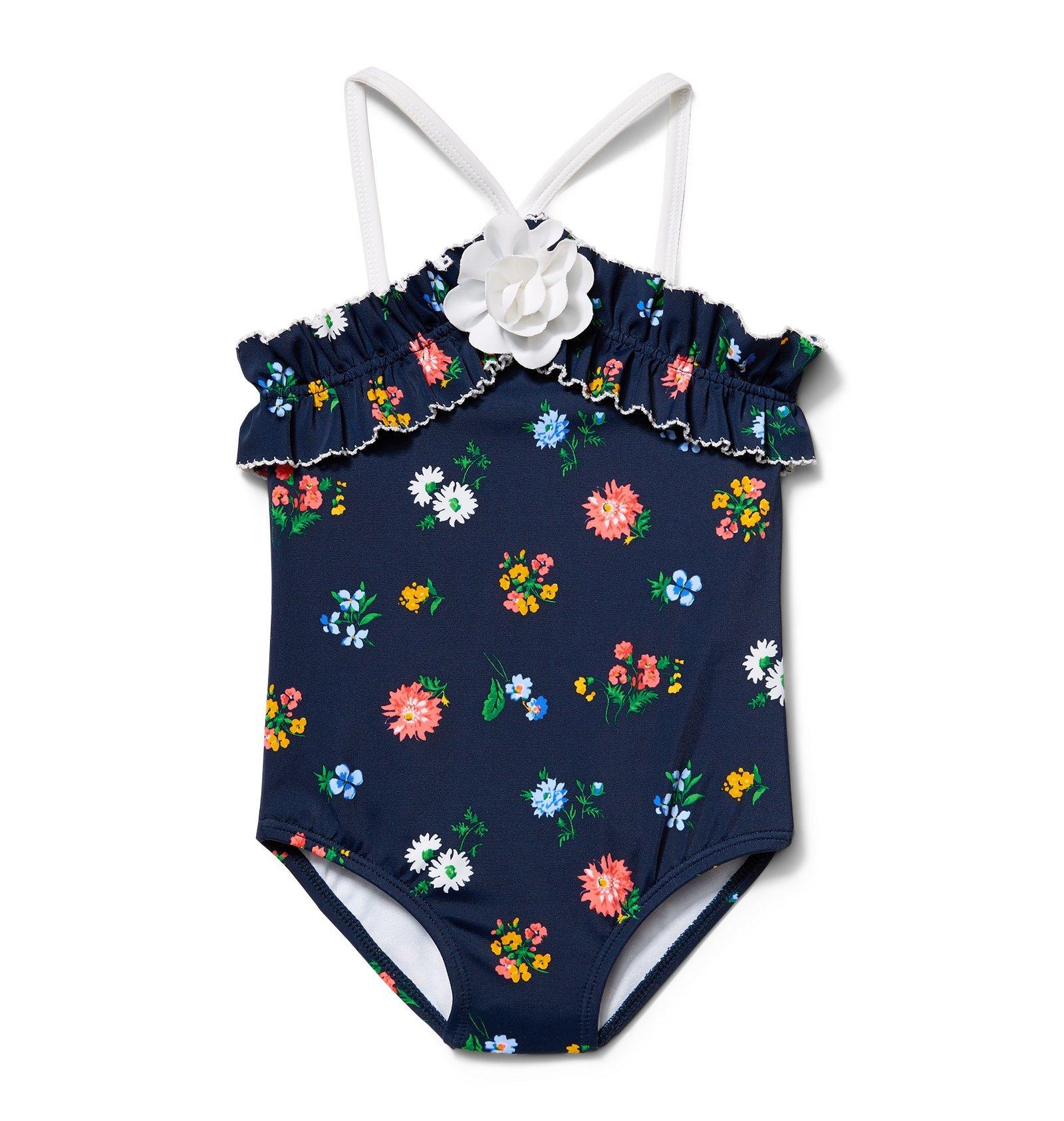 Floral Rosette Swimsuit image number 0