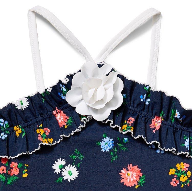 Floral Rosette Swimsuit image number 2