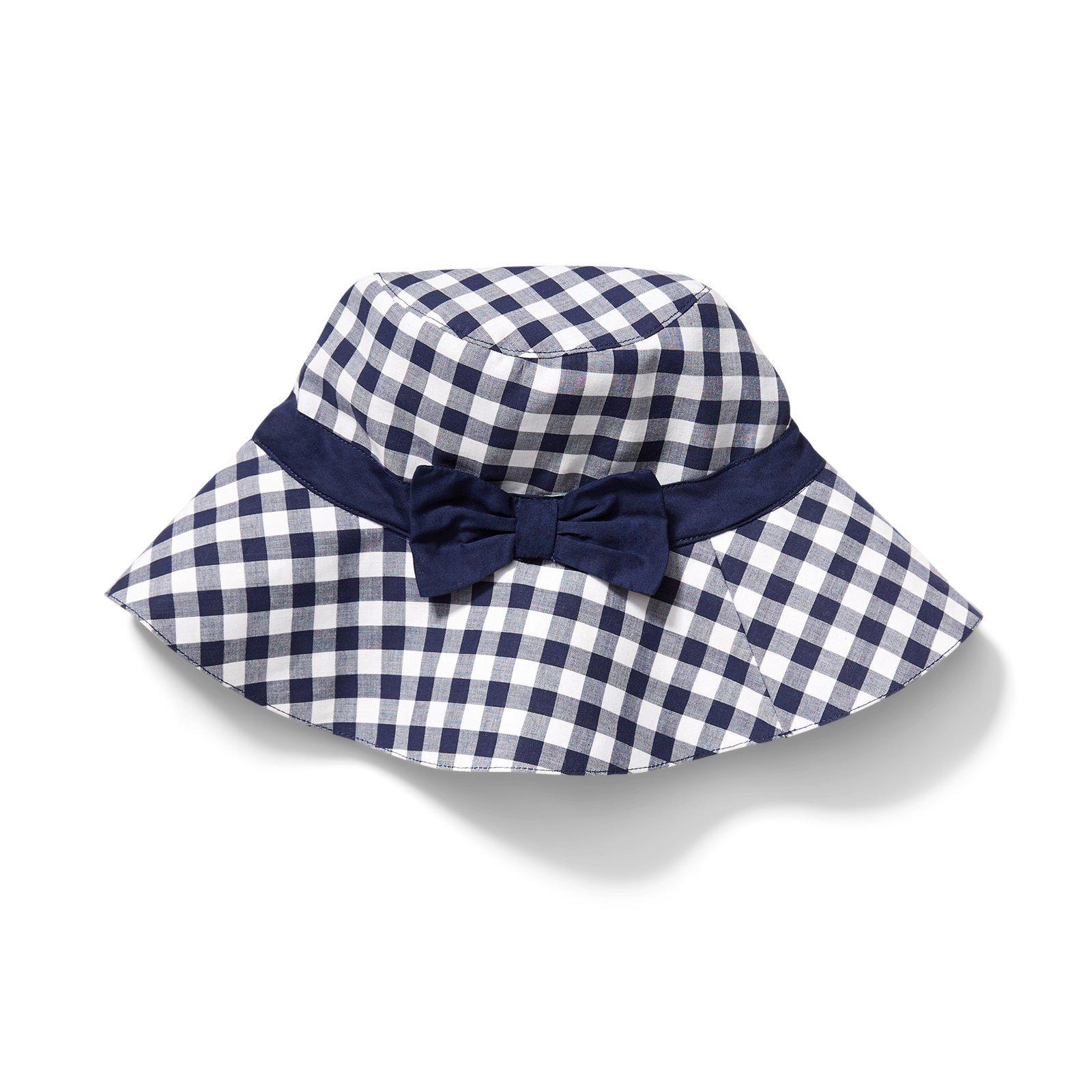 Bow Gingham Bucket Hat image number 0