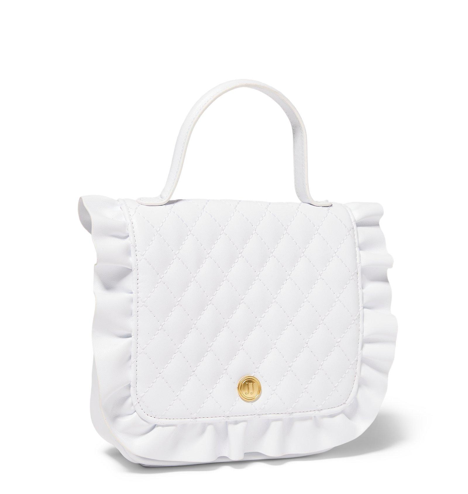 Quilted Ruffle Purse