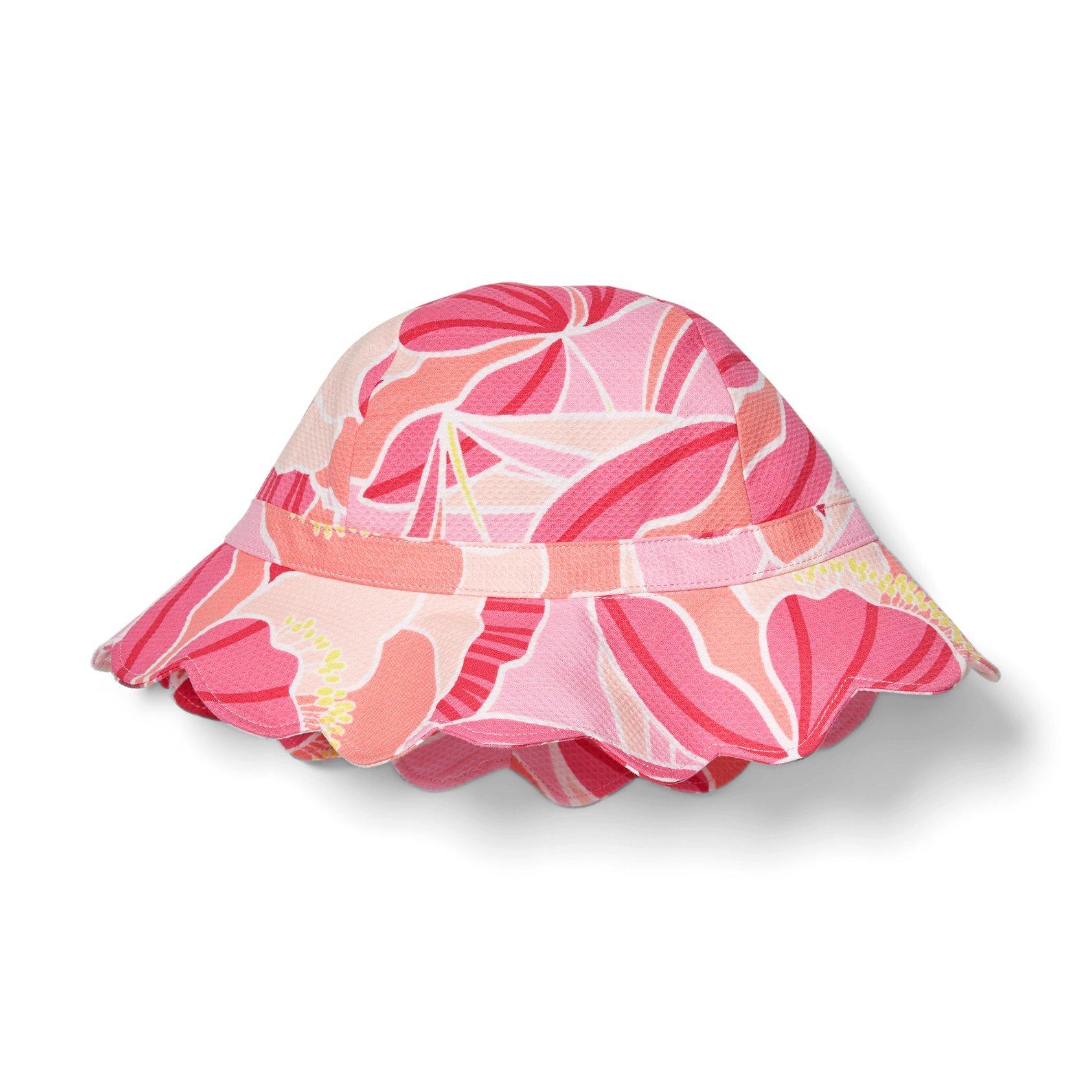 Peony Print Bucket Hat image number 0