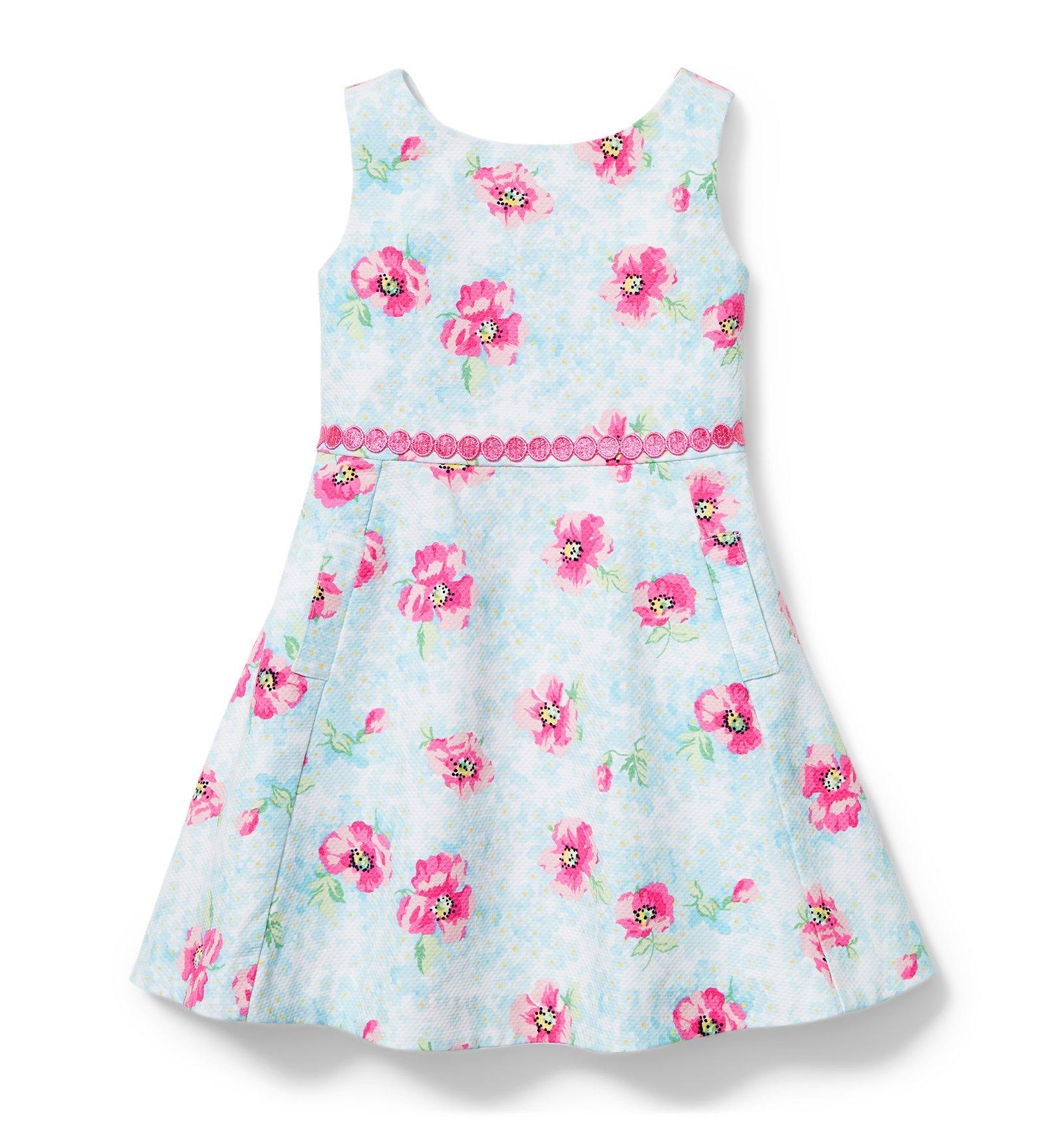 Floral Pique Dress image number 0