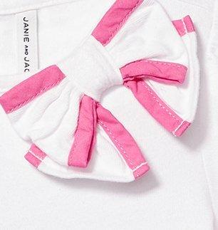 Oversized Bow Bell Sleeve Top image number 2