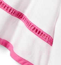 Oversized Bow Bell Sleeve Top image number 3