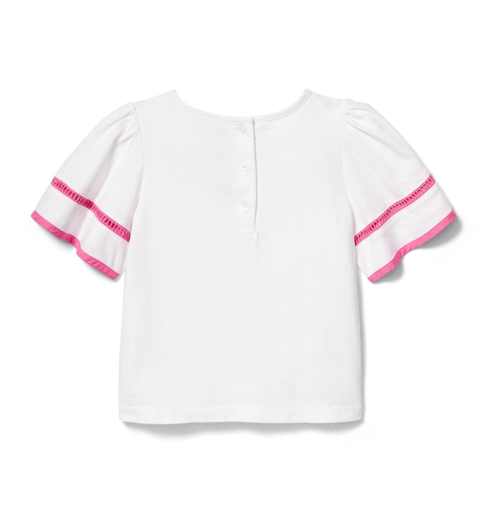 Oversized Bow Bell Sleeve Top image number 1