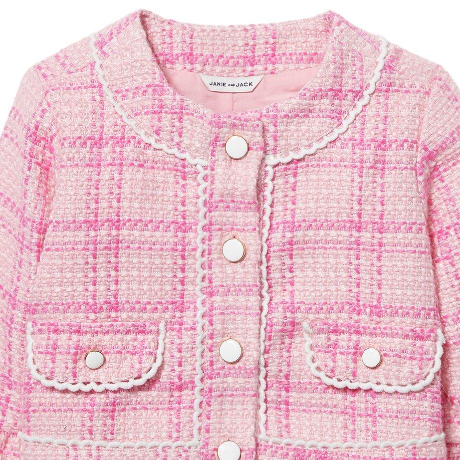 Plaid Tweed Jacket image number 3