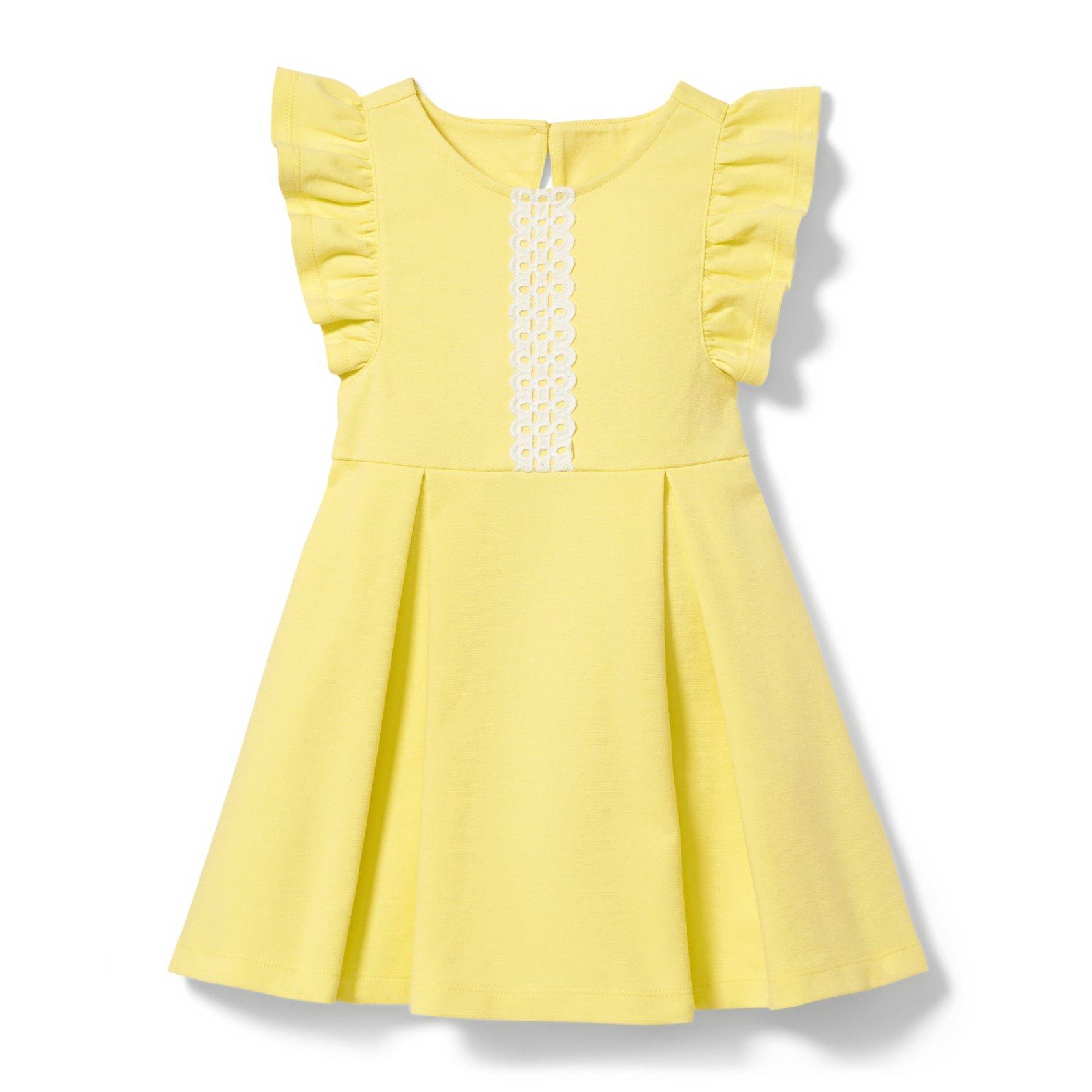 janie and jack yellow dress