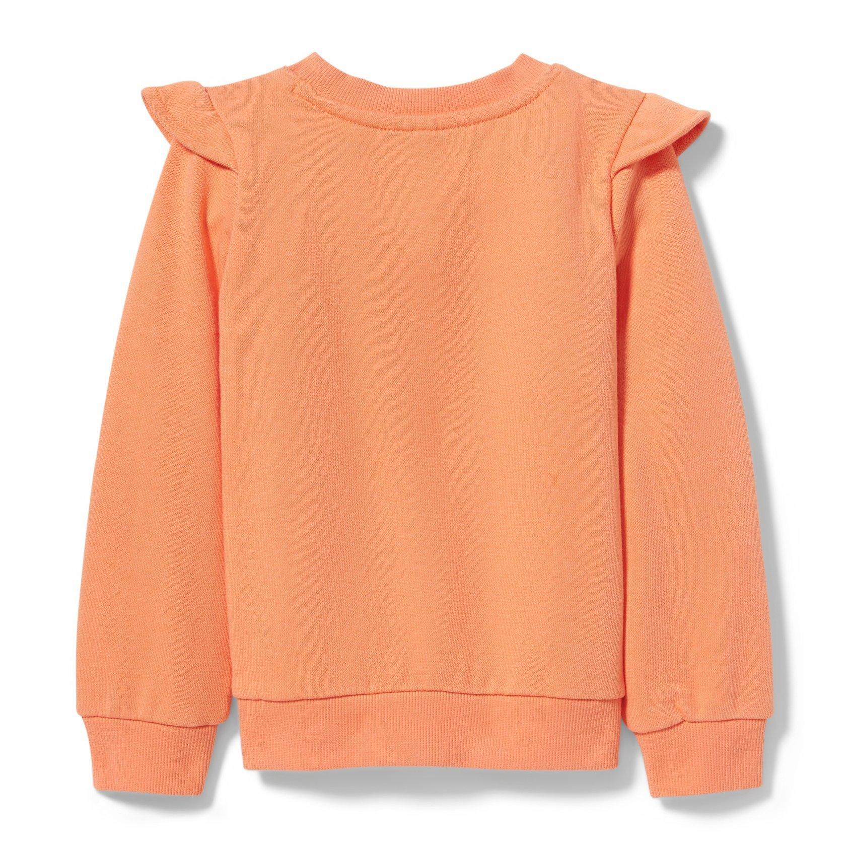 Ruffle Trim Sweatshirt image number 1