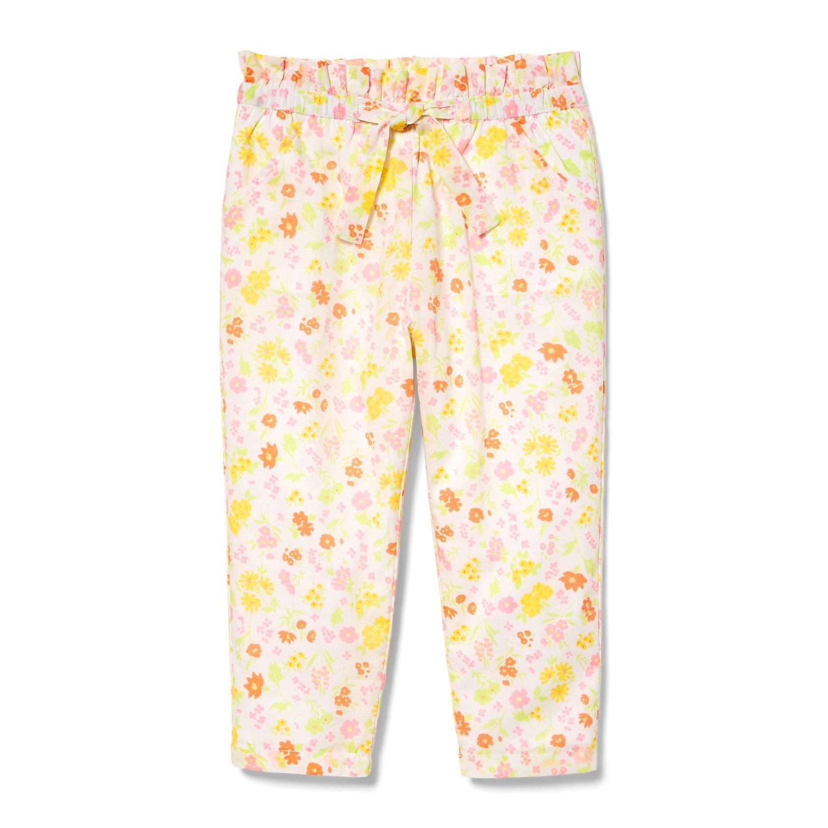 Ditsy Floral Ruffle Waist Pant image number 0