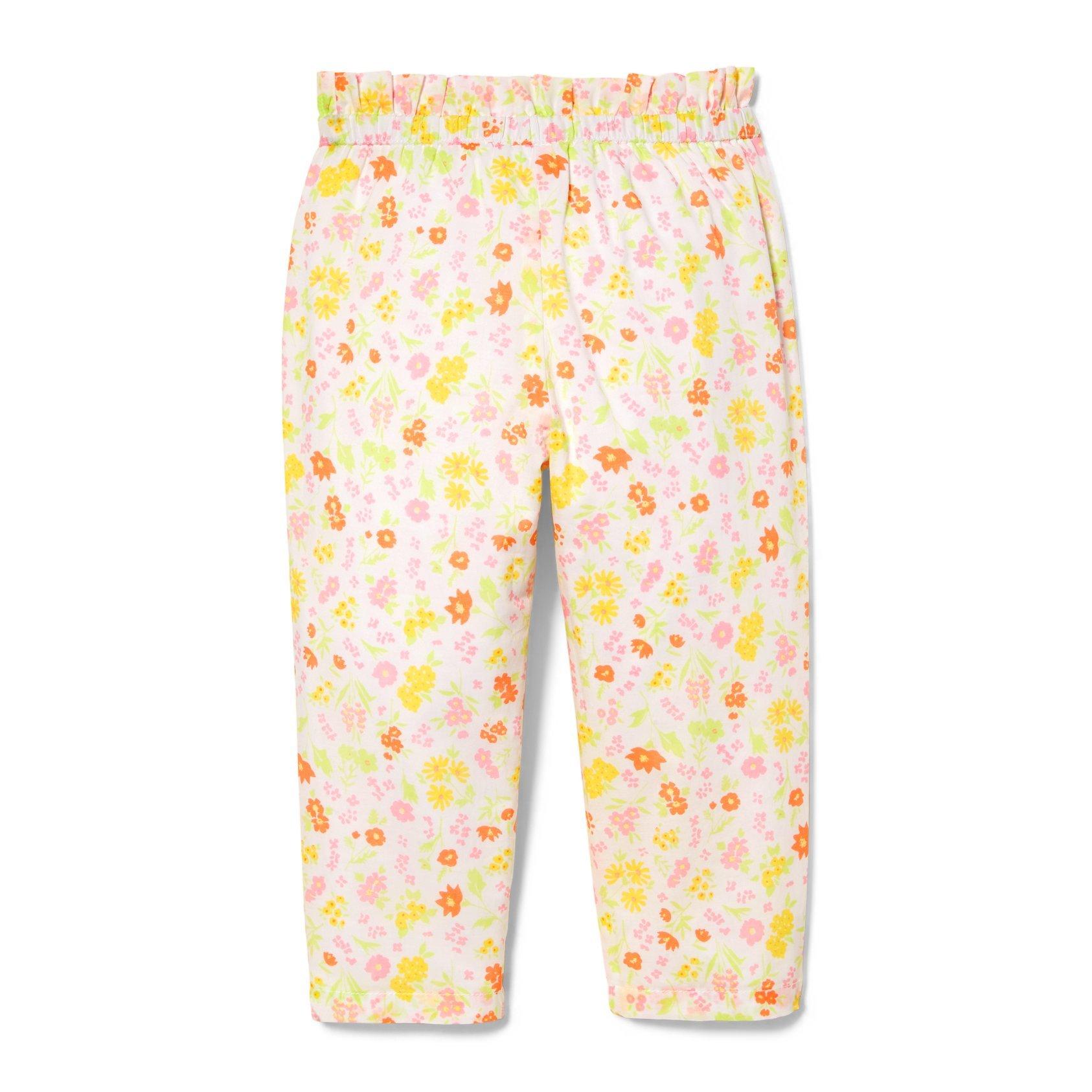 Ditsy Floral Ruffle Waist Pant image number 1