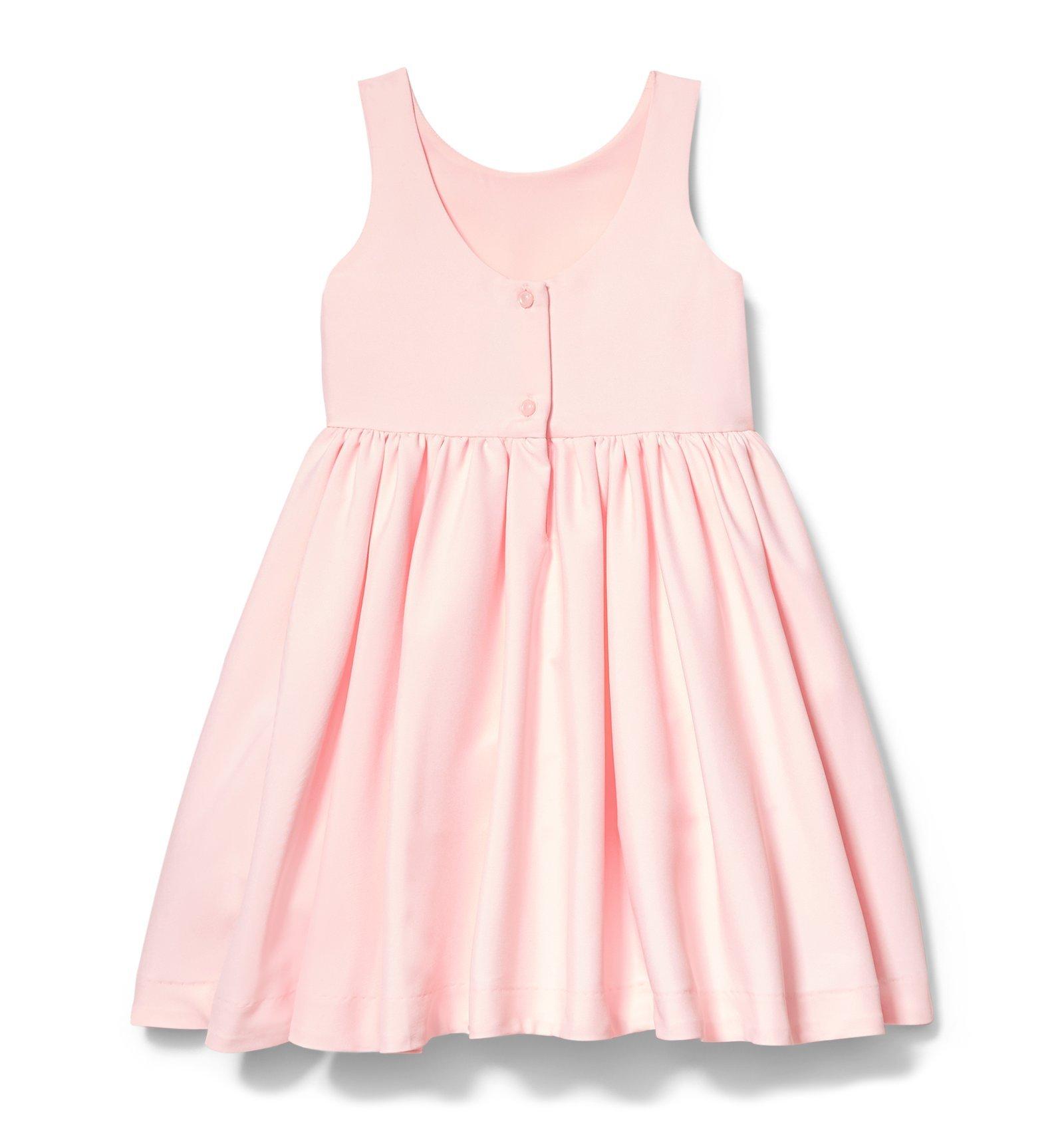 Satin Bow Waist Dress image number 1