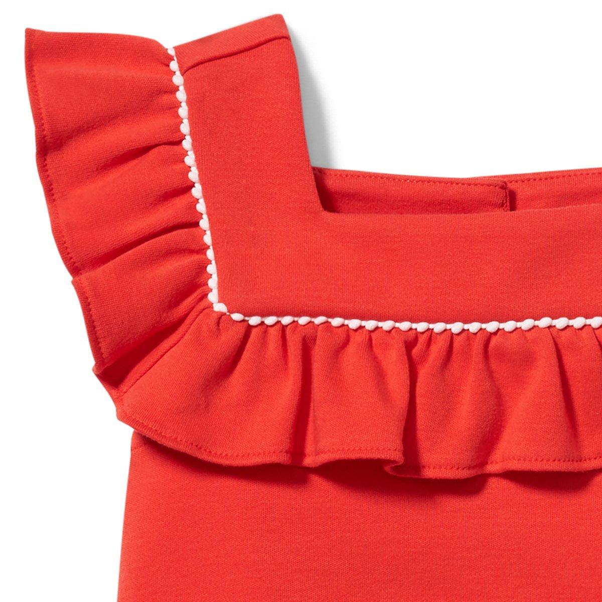 Square Neck Ruffle Top image number 3