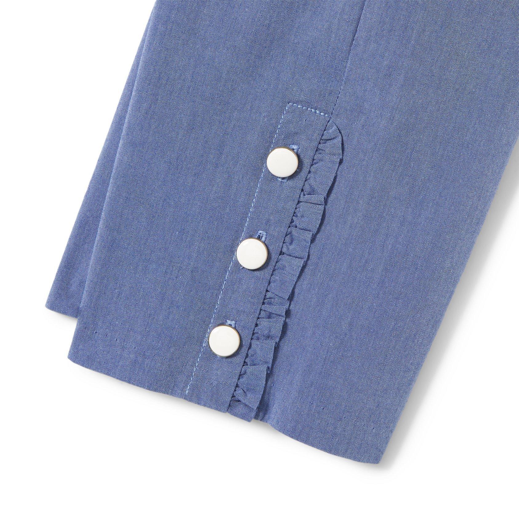 Chambray Cropped Pant image number 2
