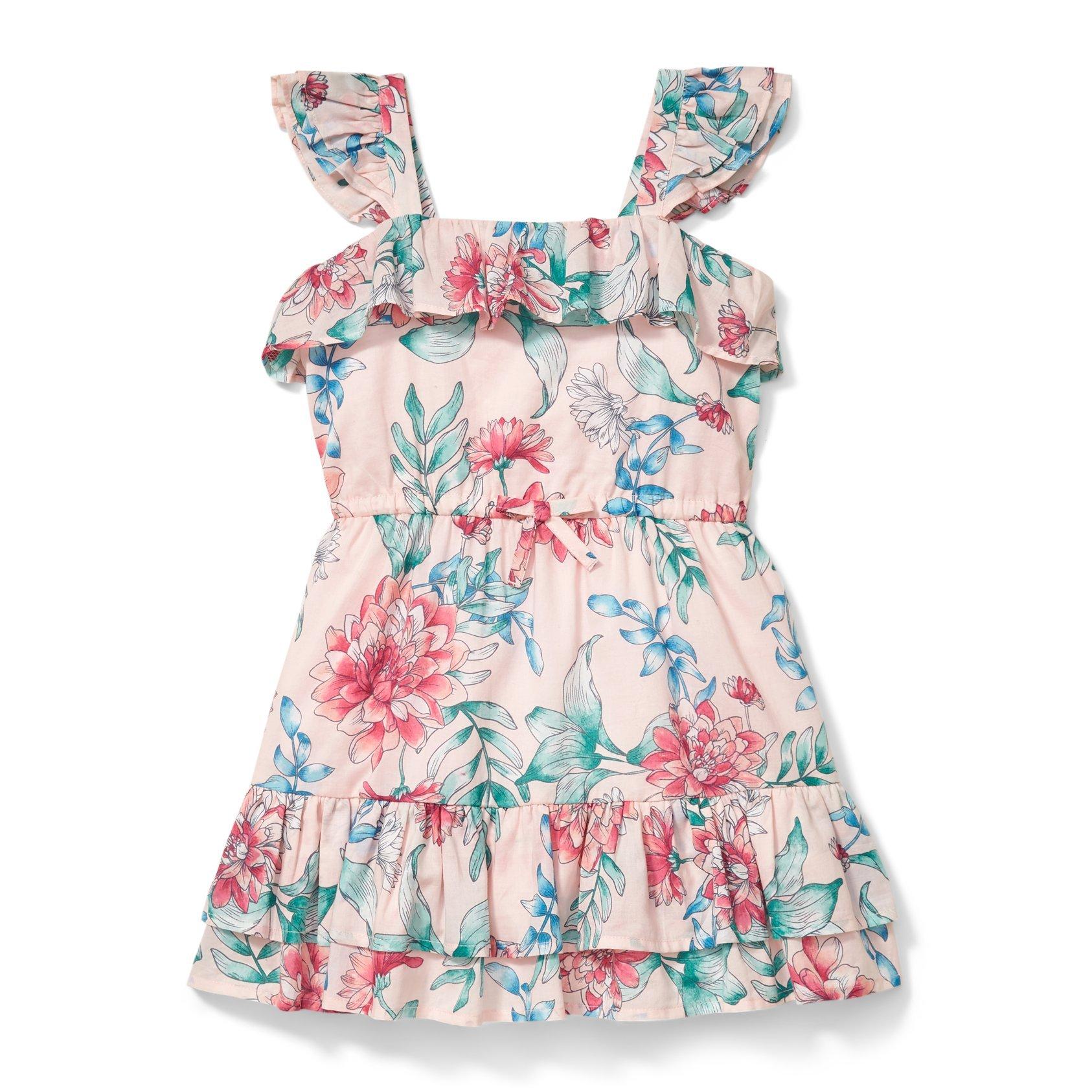 janie and jack floral dress