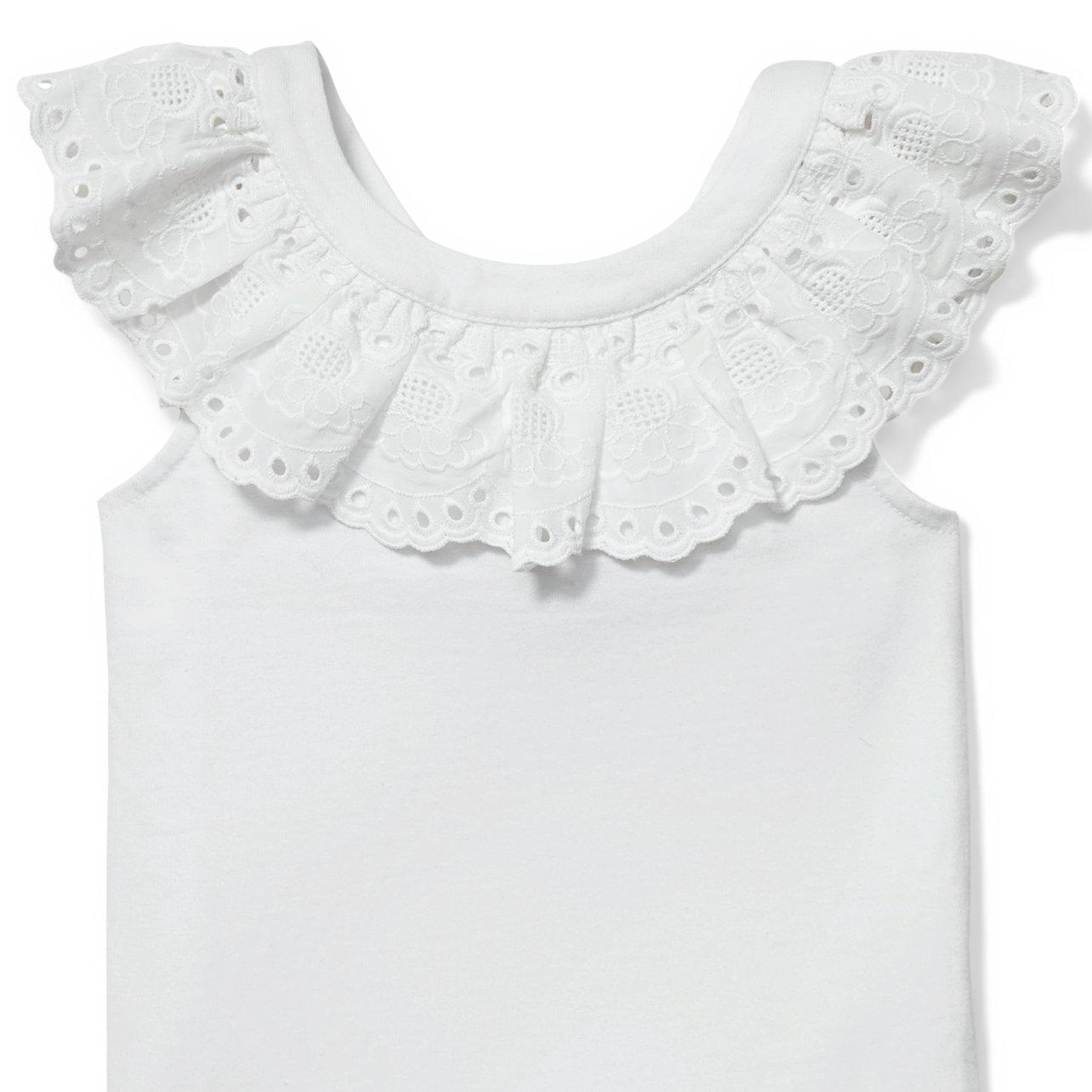 Eyelet Trim Top image number 2