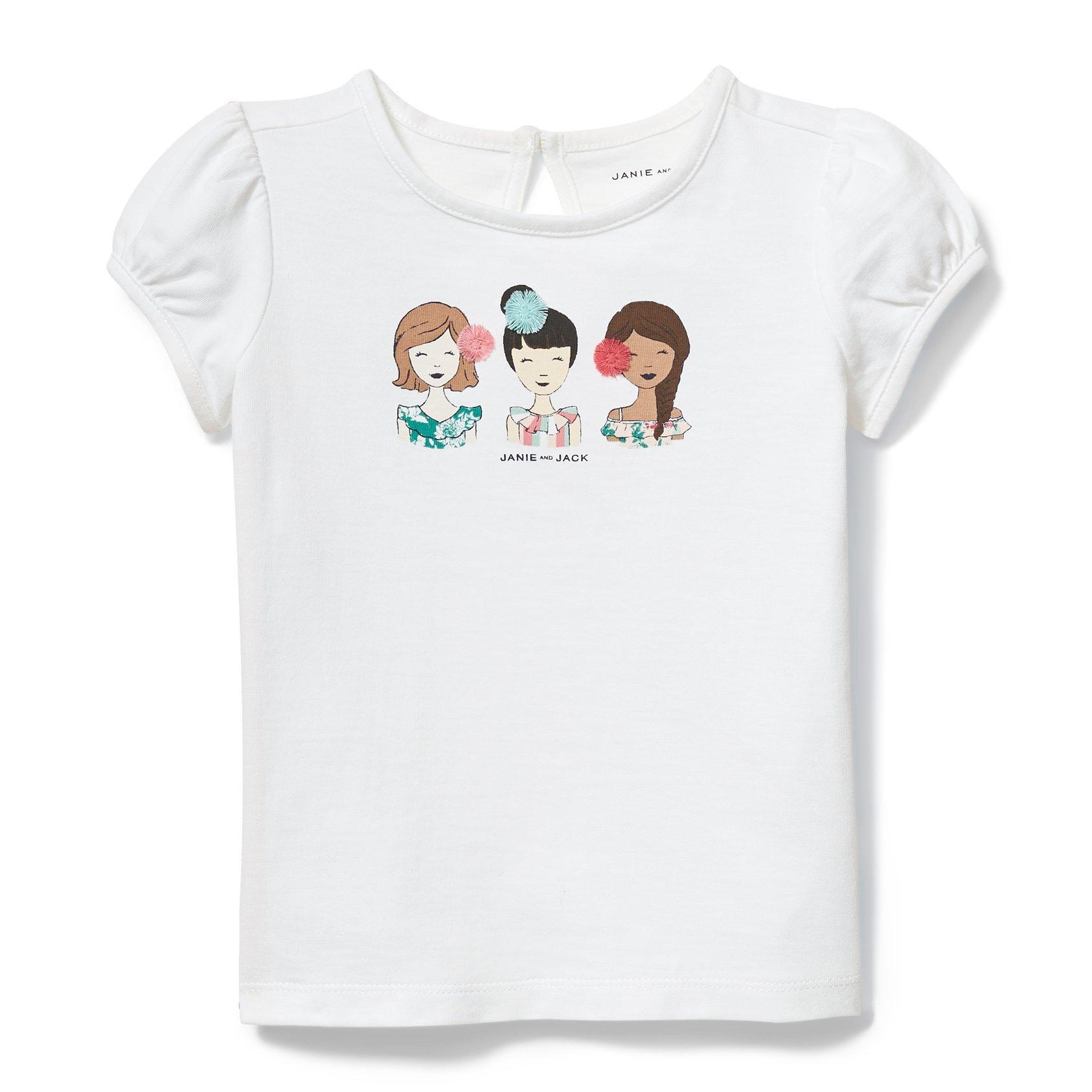 Girls Trio Tee image number 0