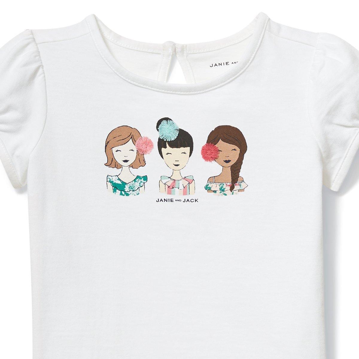 Girls Trio Tee image number 3