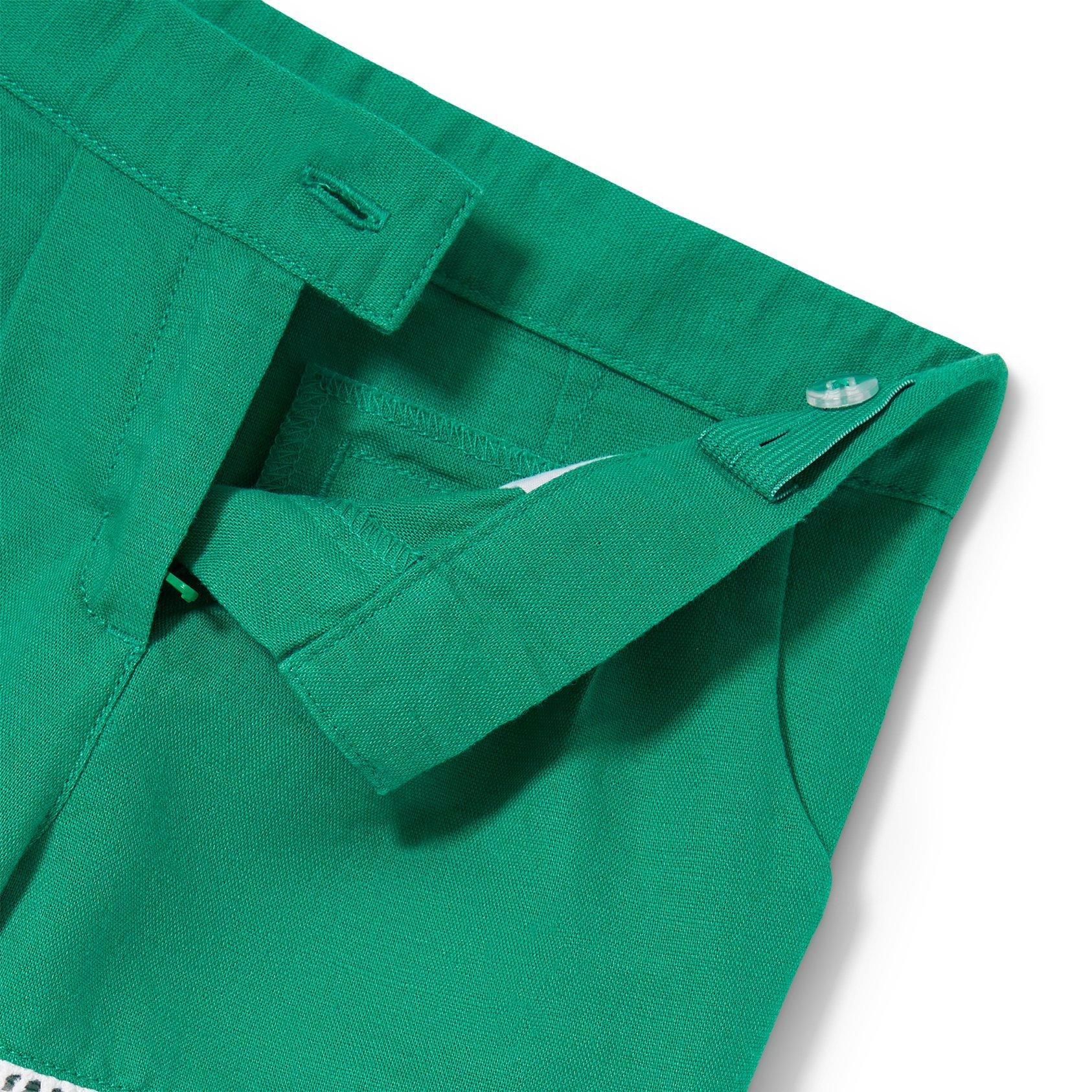 Cutwork Trim Short image number 2